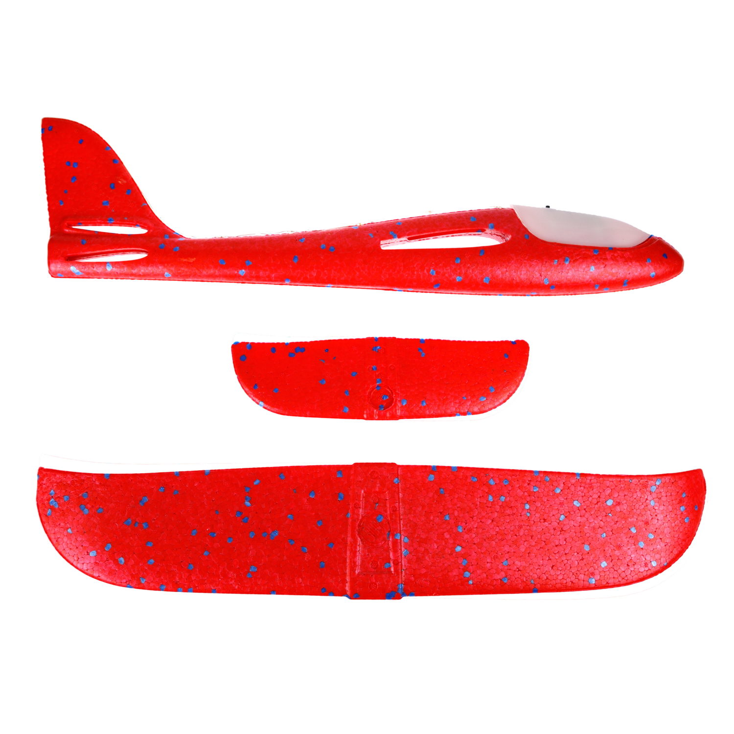 Игрушка глайдер 1TOY Т15218 из пенопласта, свет кабины, 46х47,5см