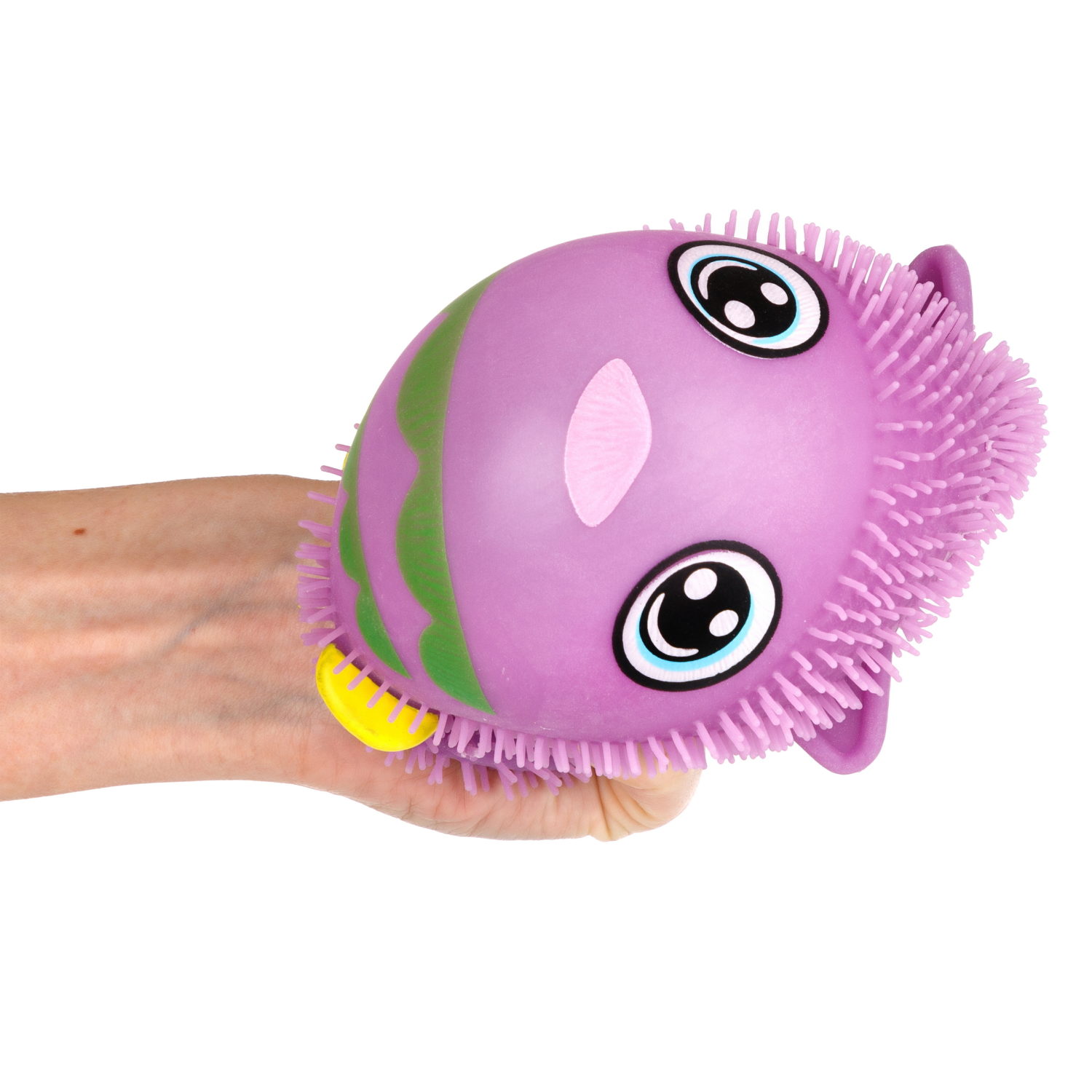 Игрушка-антистресс для рук 1toy Йо-Ёжики, "Животные" 13 см, со светом, 8 видов  в ассортименте