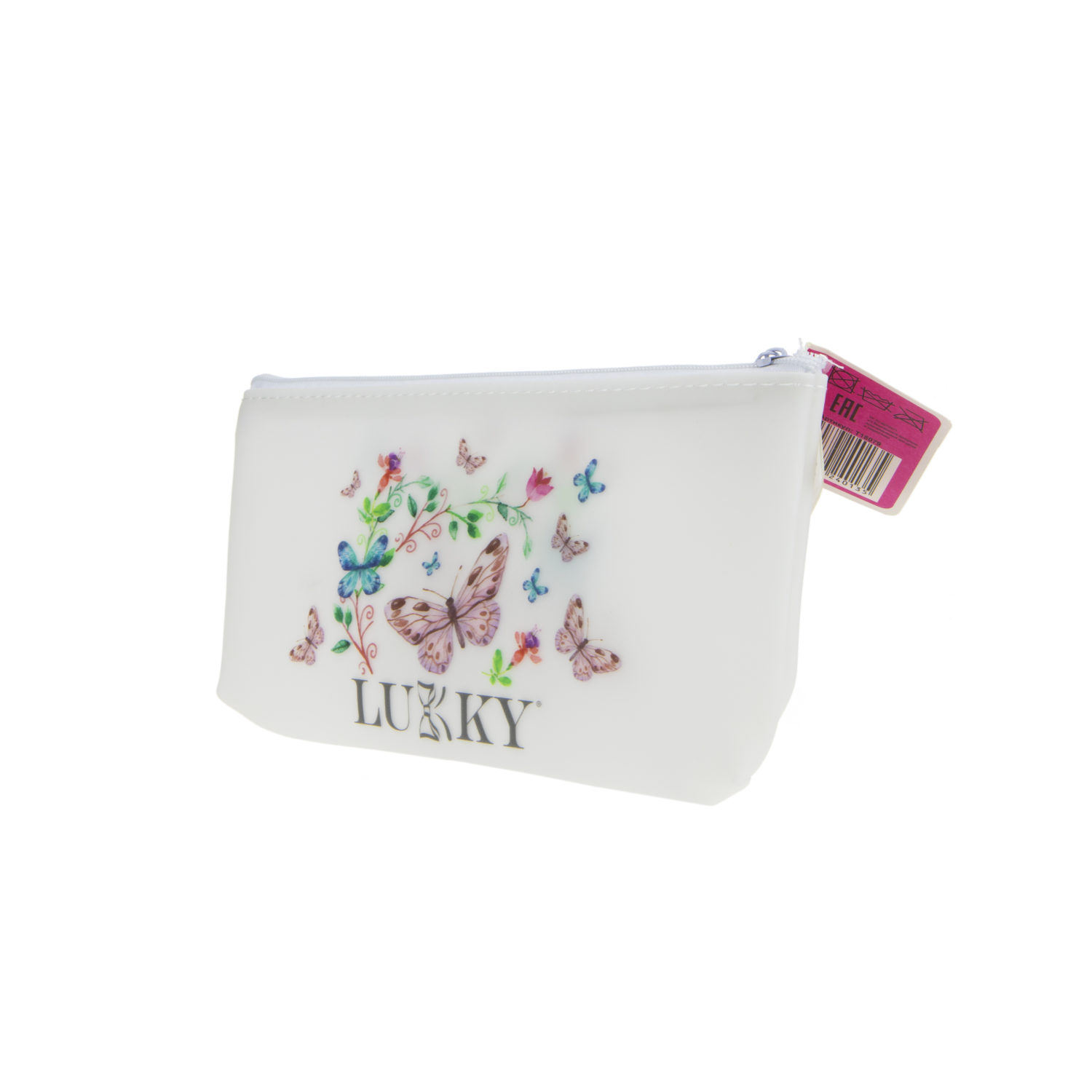 Пенал школьный, косметичка LUKKY для девочек, девушек, матовая, с принтом 