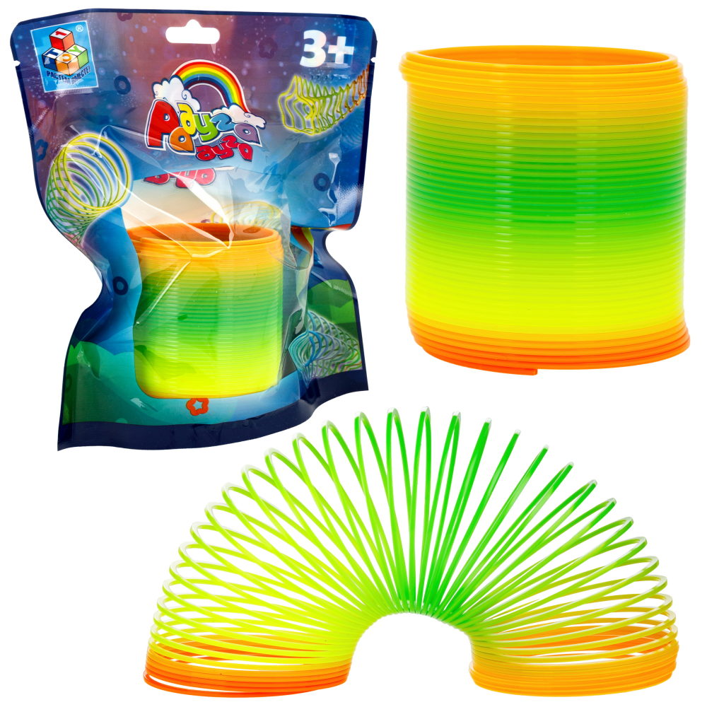Пружинка радуга 1TOY «Радуга-дуга», 6,3*6,5 см