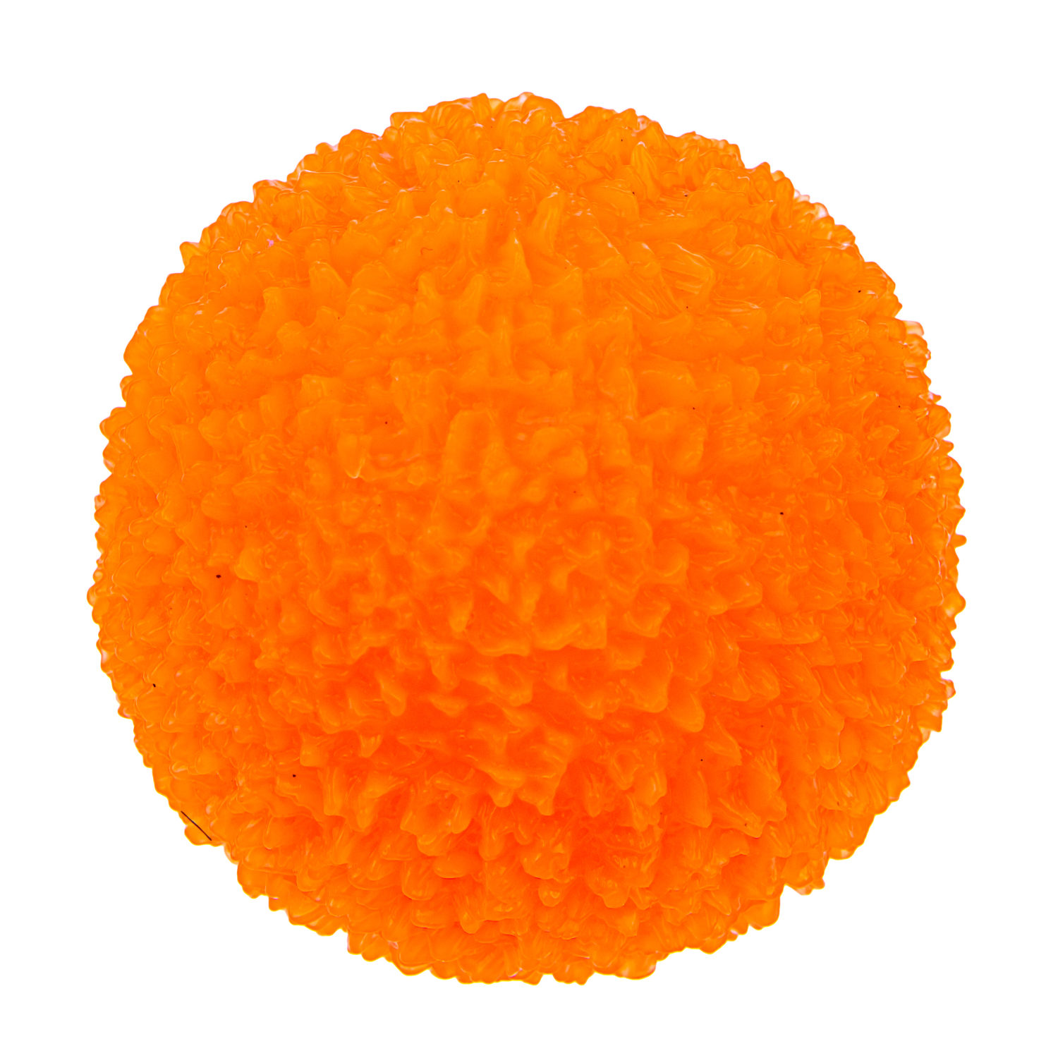 Мячик-прыгун 1TOY снежок, со светом, 6,5 см