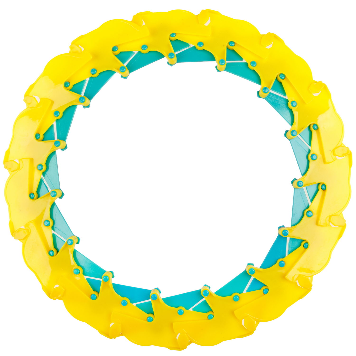 Фрисби складной 1TOY 12/25 см, с принтом, пантера