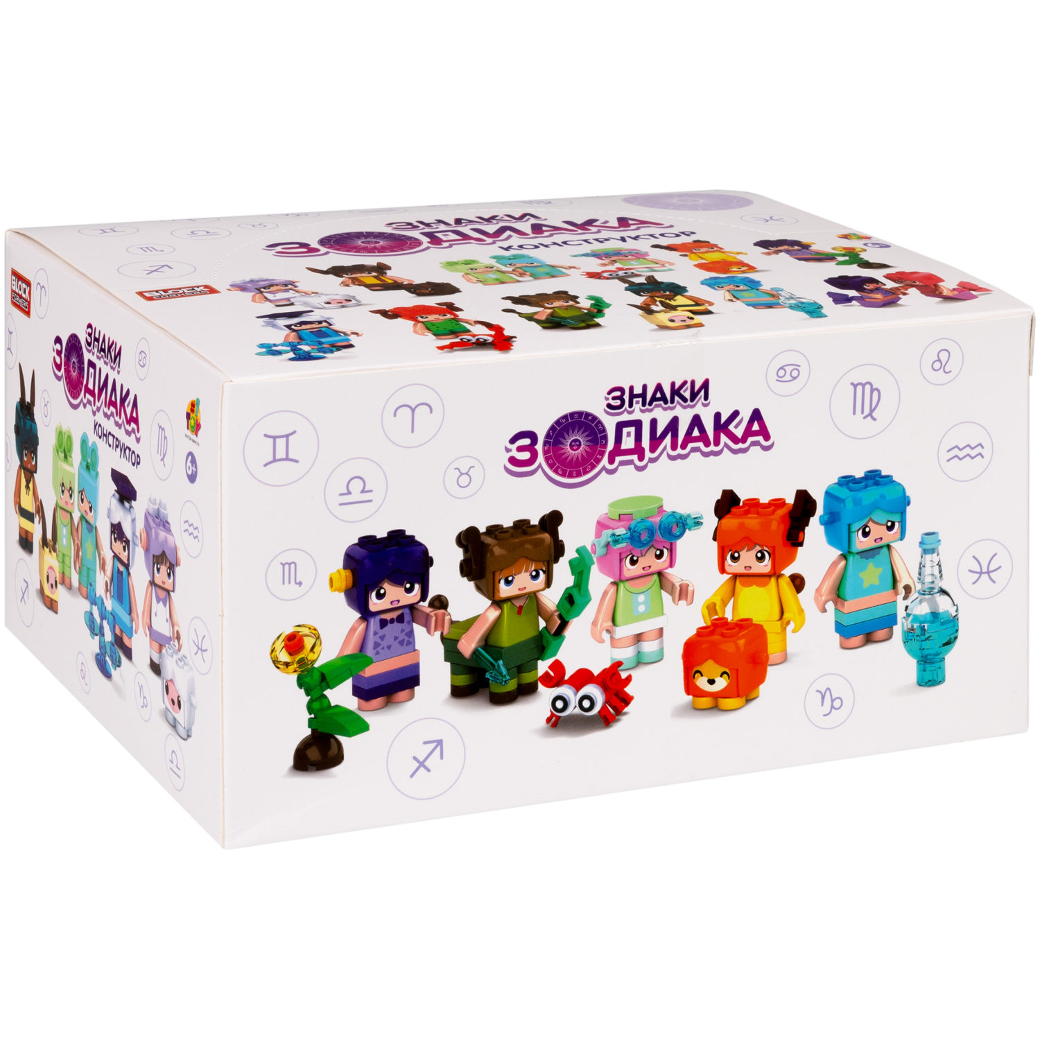 1TOY конструктор Blockformers "Знаки зодиака", 12 видов в ассортименте