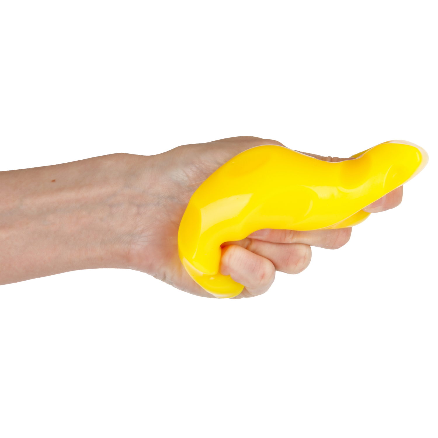 Игрушка-антистресс 1TOY Крутой замес Супергель «Сыр», желтый