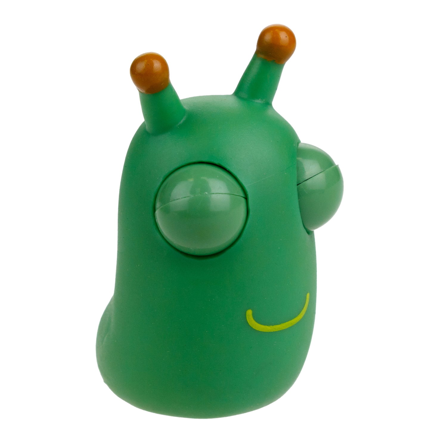 1toy Пучеглаз-антистресс "Гусеница" 4,4х4,9х7,3 см
