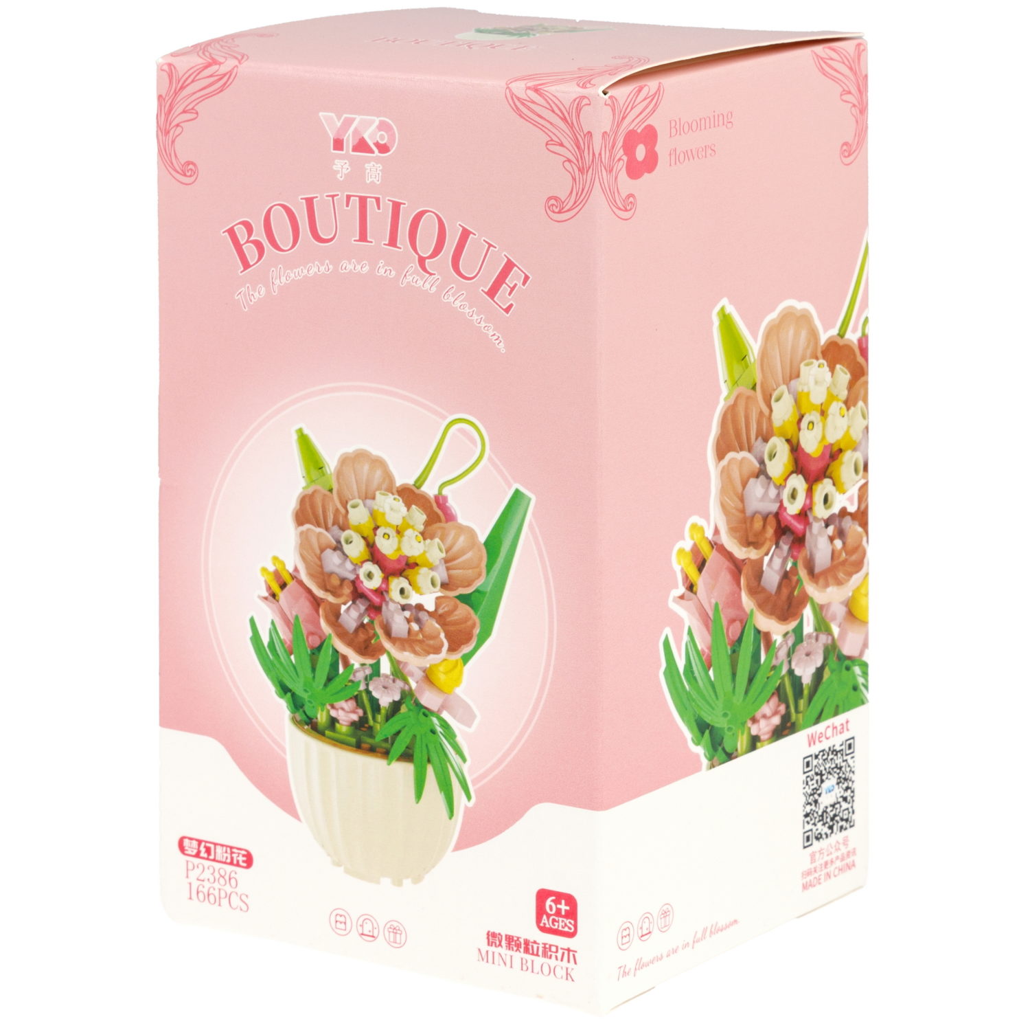 Конструктор 1TOY Blockformers "Цветы в горшках", 9 видов, от 138 до 223 деталей