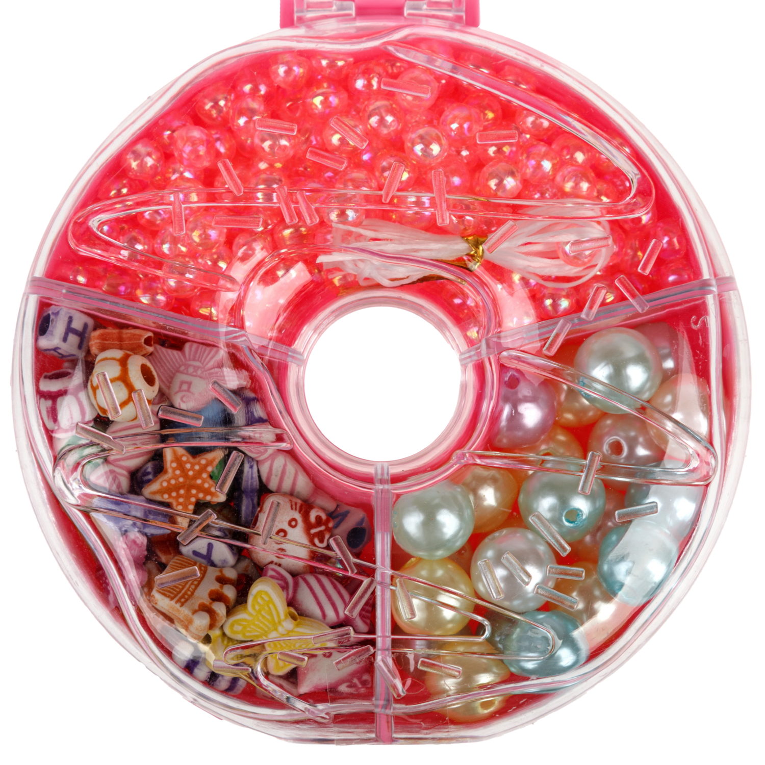 Игровой набор для создания украшений в упаковке пончик, в ассортименте