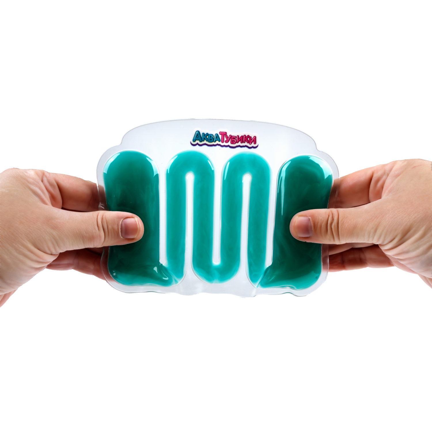 Акватубики переливайка 1TOY «Торнадо» скользун с водой внутри, антистресс для рук, жмякалка, 4 цвета в ассортименте