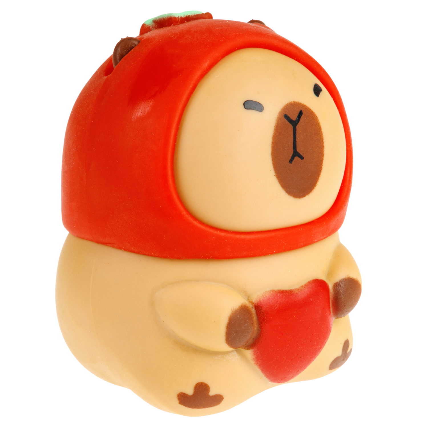 Игрушка-антистресс 1TOY Крутой замес Капибара в шапке, 11,5х10х7 см, в ассортименте