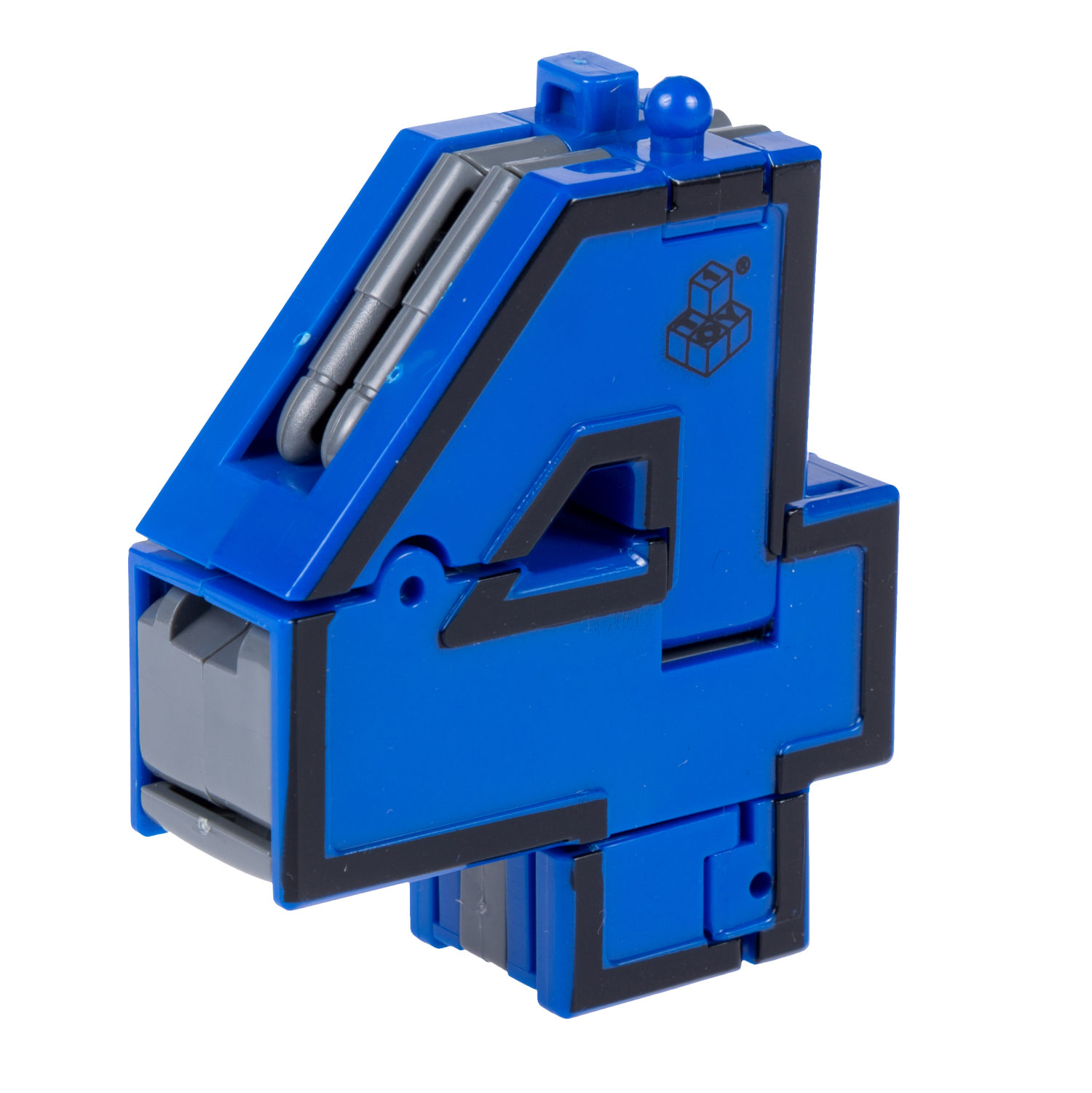 Игрушки трансформеры 1TOY Трансботы Боевой расчет, математика для дошкольников, для девочек и мальчиков, комплект из 10 цифр и 5 знаков