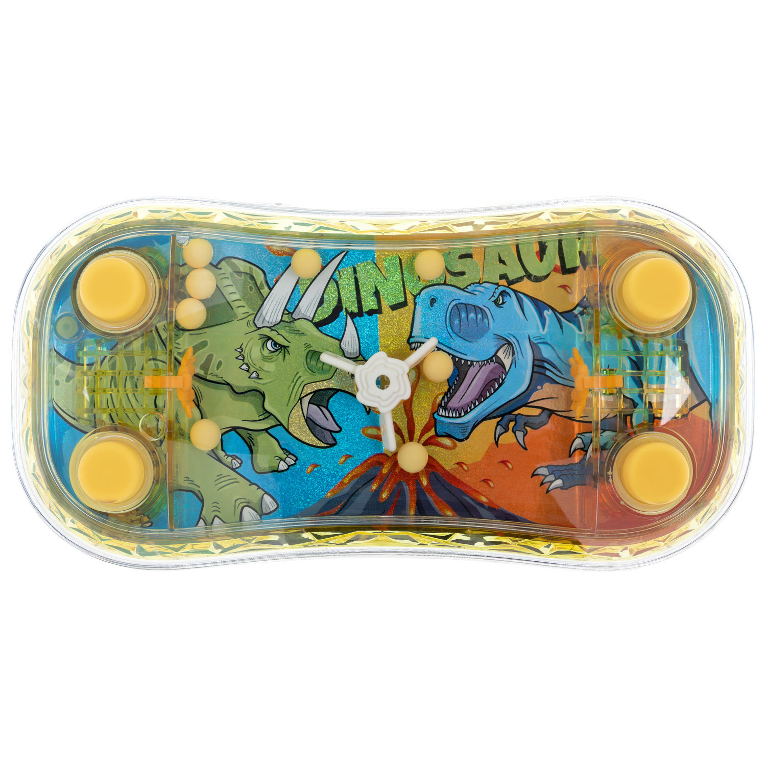 1TOY Игра с водой Забрось мячики Динозавры, 3 вида в ассортименте