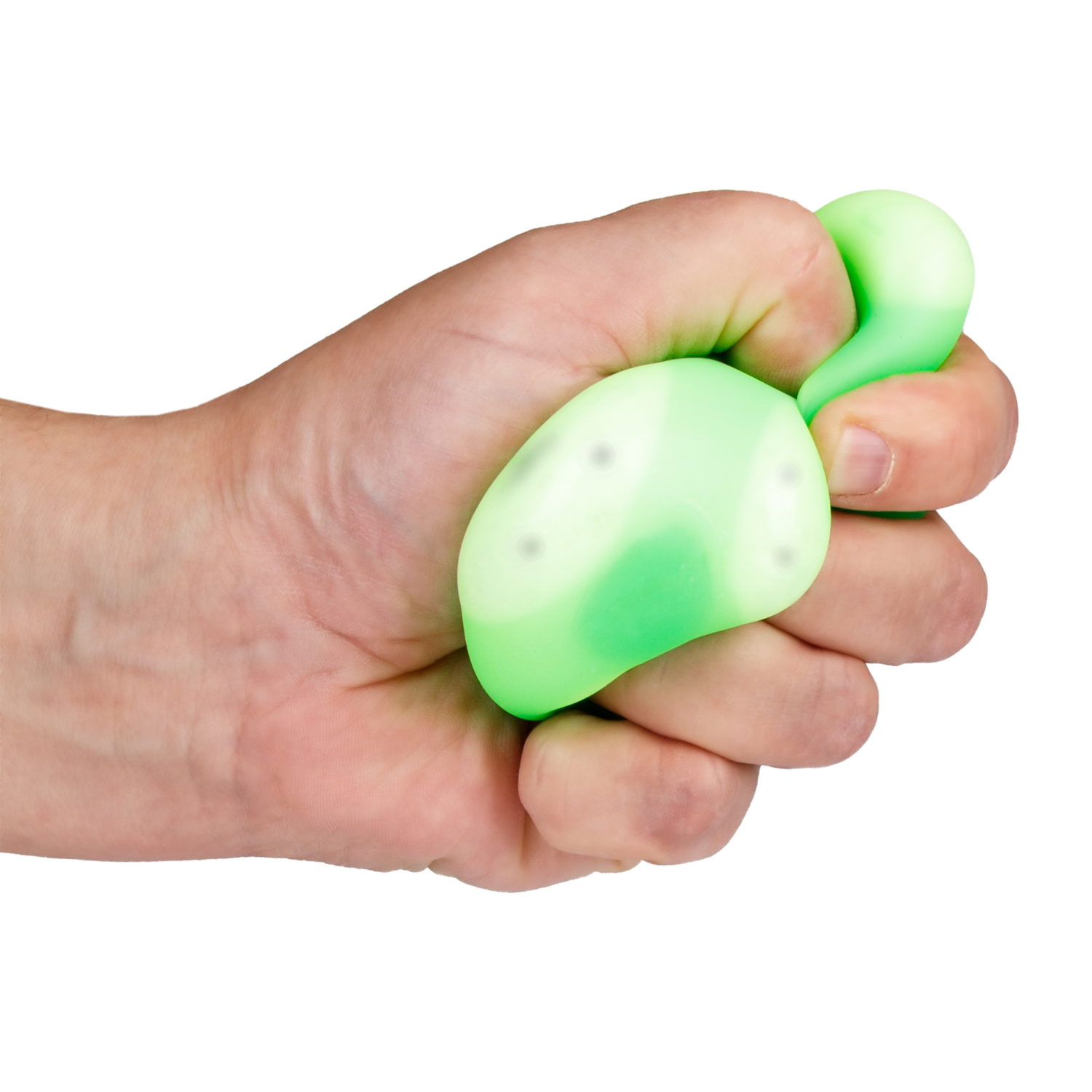 Антистресс-игрушка 1TOY Крутой замес Шар со смайликом внутри, в ассортименте, 6 см