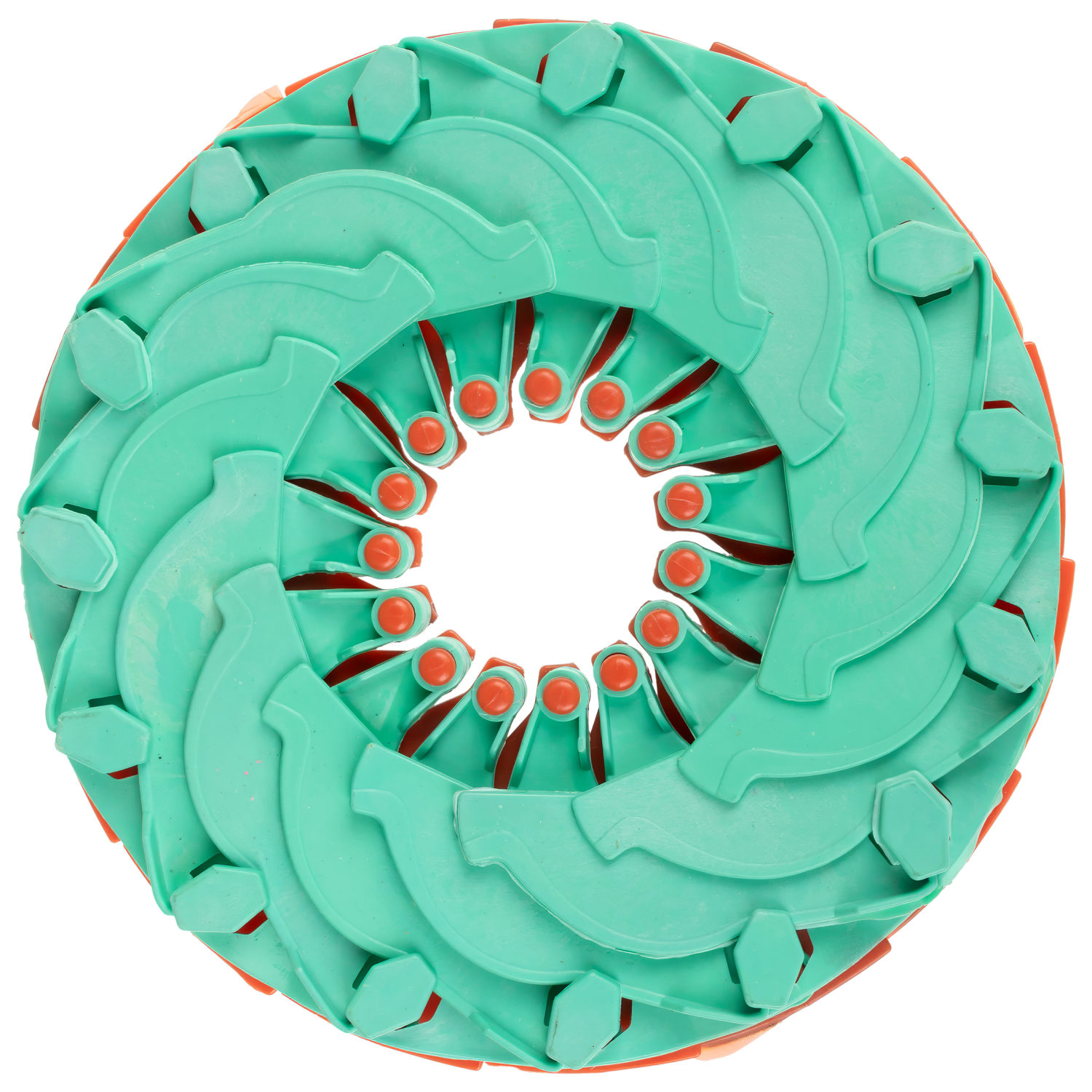 Фрисби складной 1TOY 12/25 см, с принтом, 9 видов в ассортименте