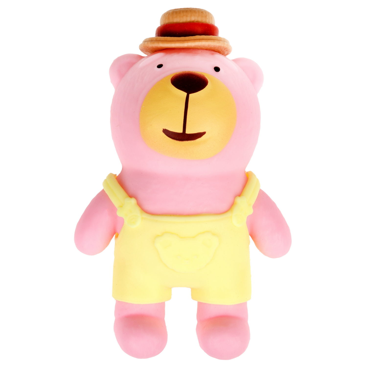 Антистресс-игрушка 1TOY Крутой замес медведь в костюме, 15х11 см