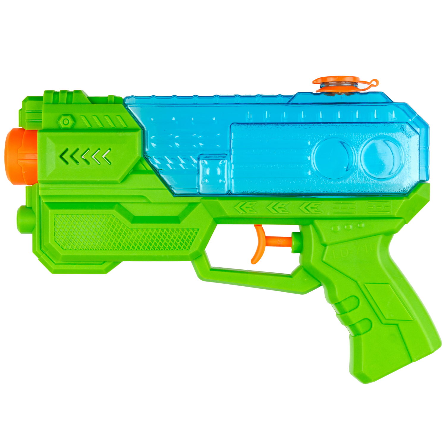 Водный пистолет 1TOY Аквамания, 21*15 см, зеленый