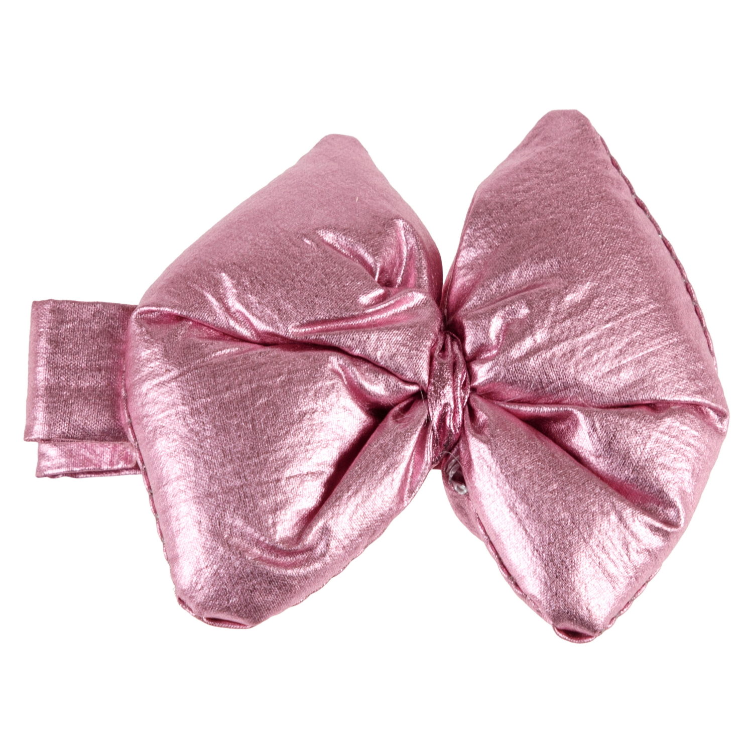 Lukky Fashion набор из 3 аксес.д.волос Бантики "Металлизированная кожа":2 резинки,1 заколка-зажим,5 цв.микс