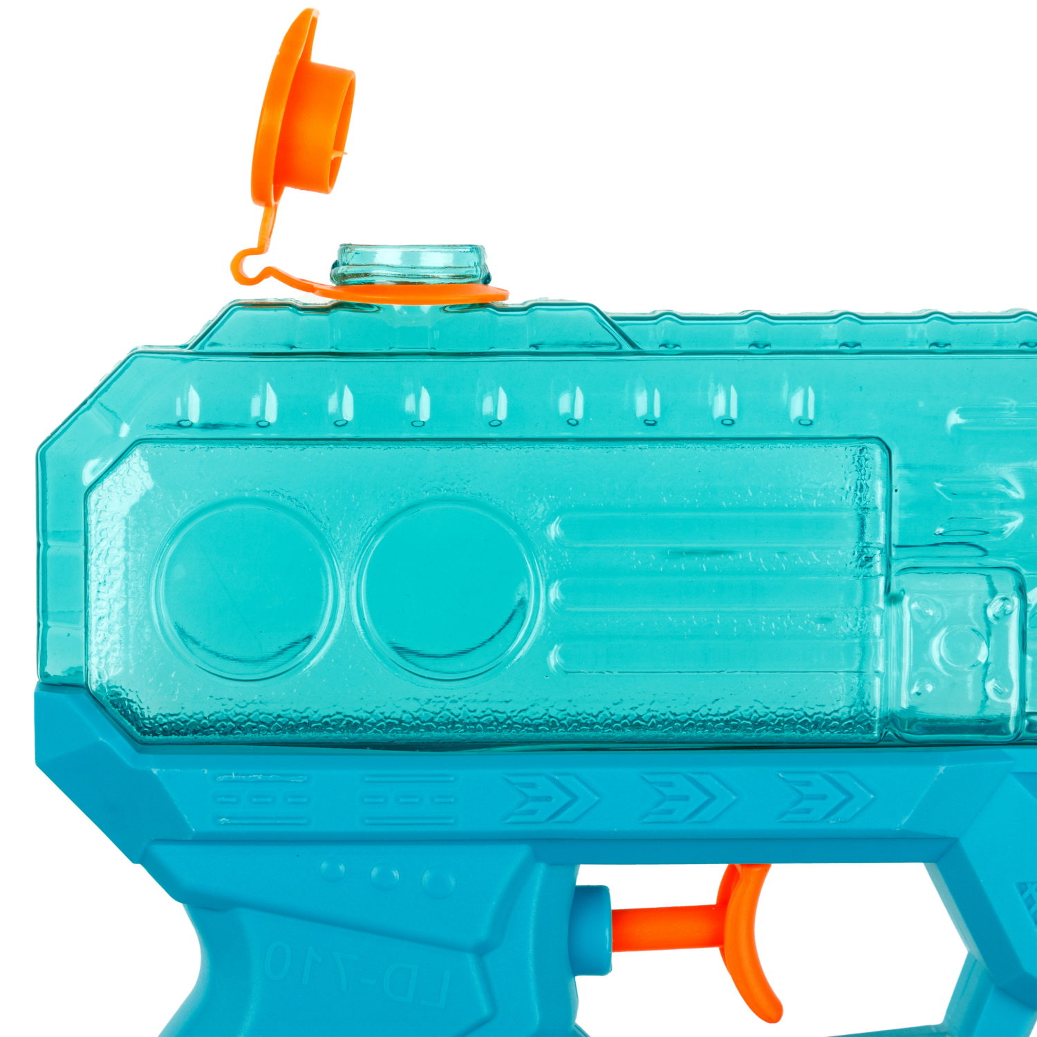 Водный пистолет 1TOY Аквамания, 21*15 см, голубой