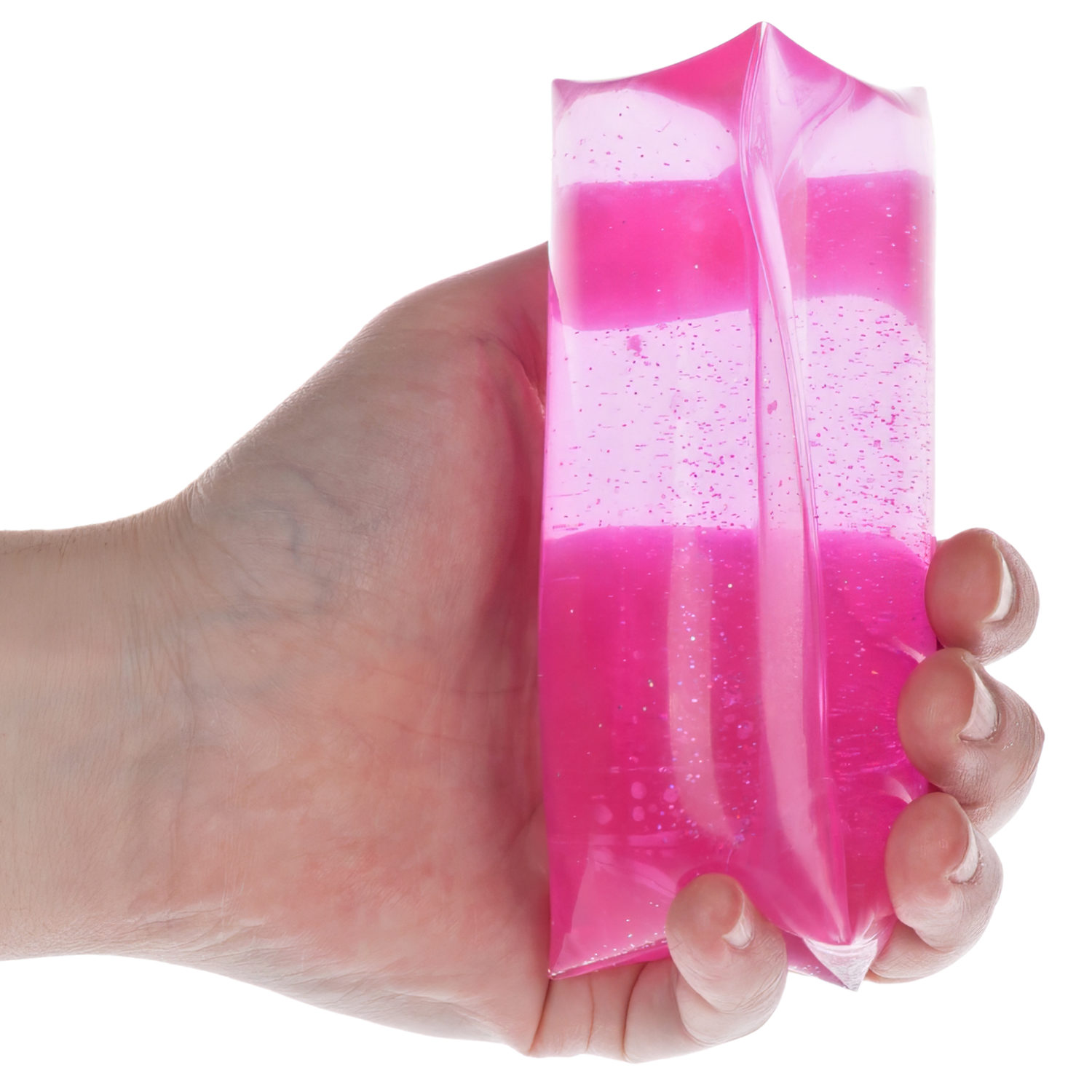 Скользун с блестками 1TOY,13х5 см, 4 цвета в ассортименте