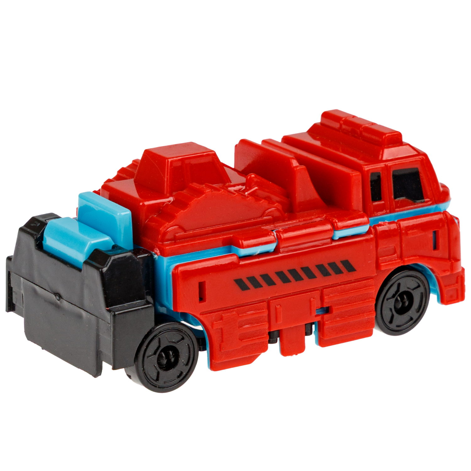 Машинка 2в1 1TOY Transcar Double: Рефрижиратор - Тягач, 8 см
