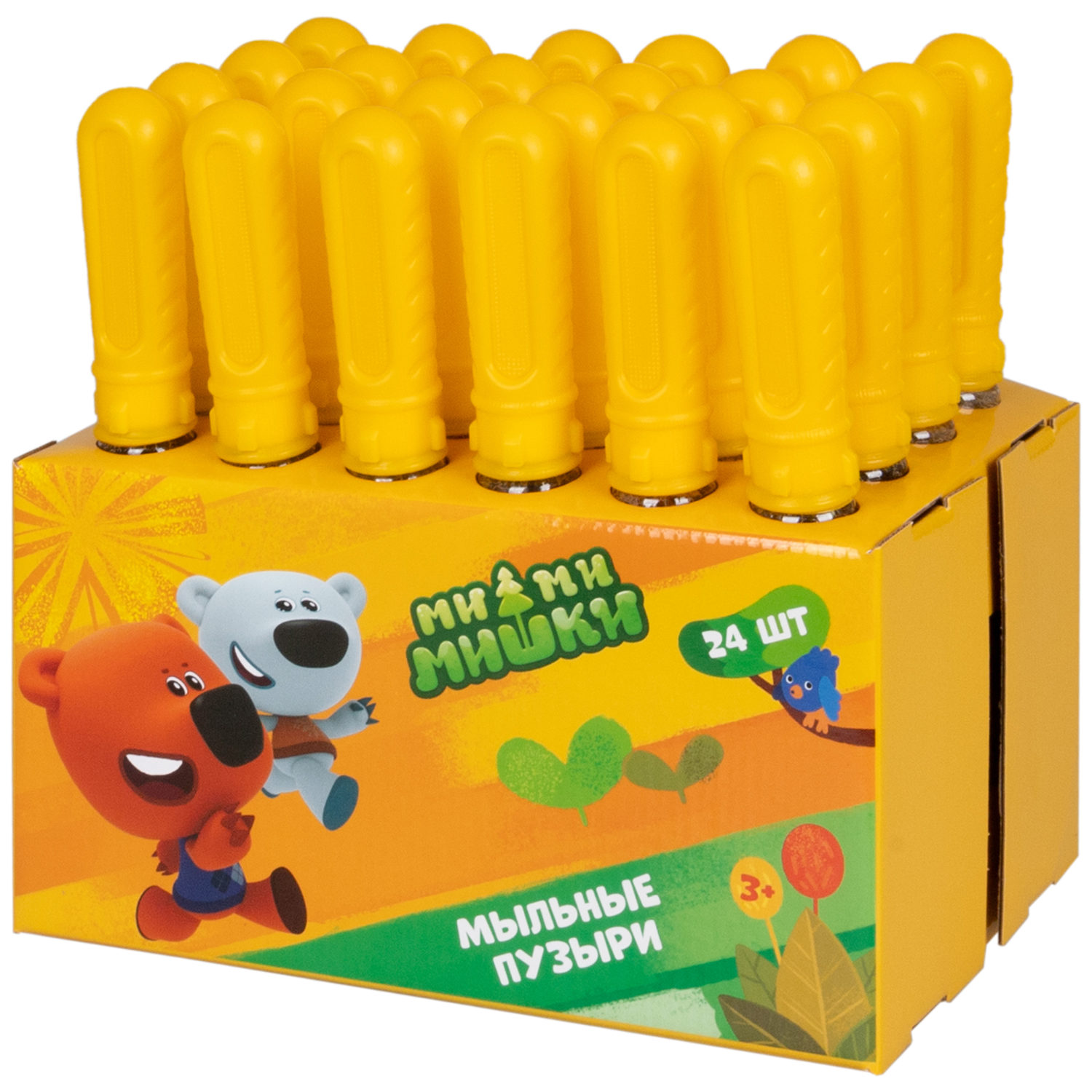 Мыльные пузыри 1TOY Ми-ми-мишки, 60 мл 