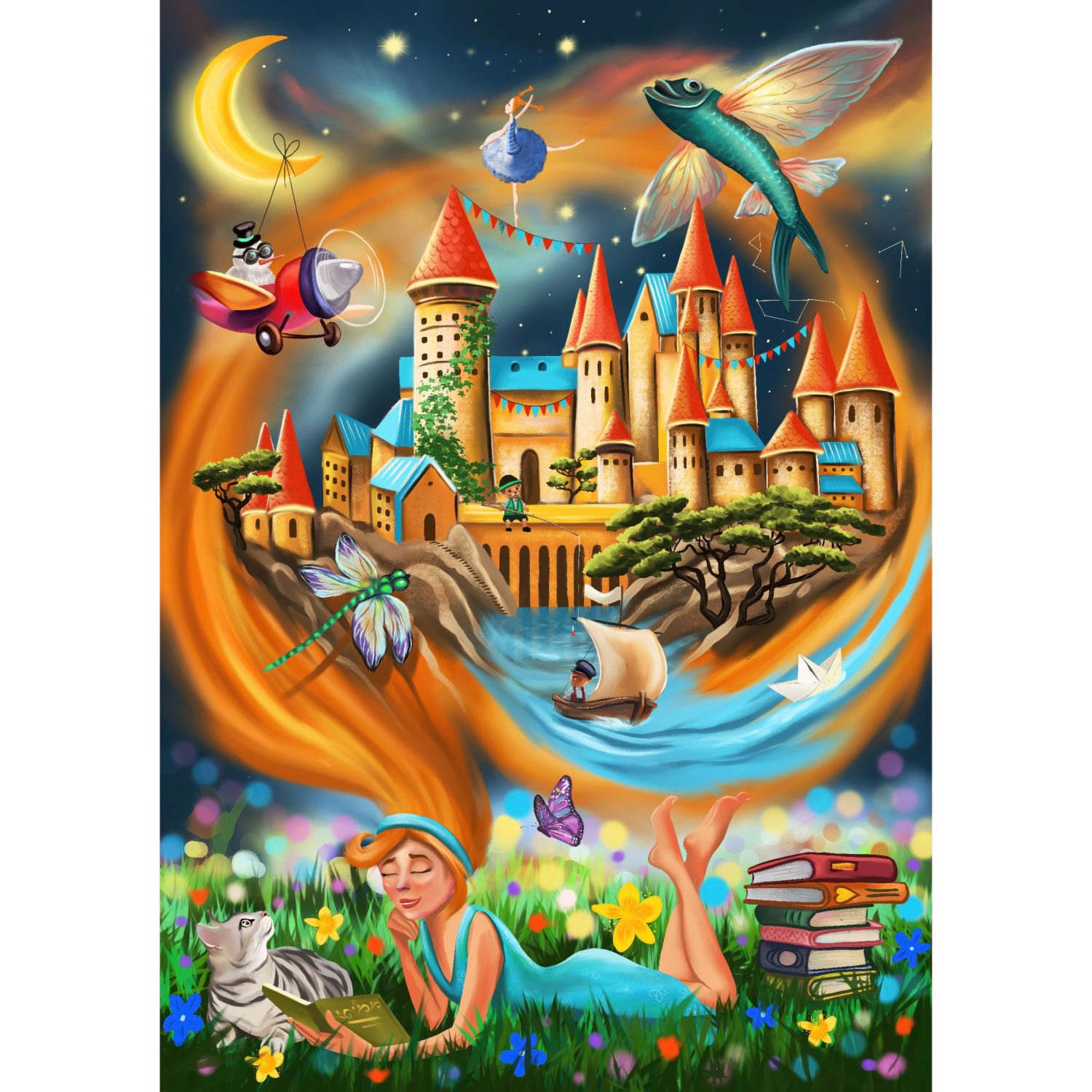 Деревянные пазлы Collection Animation Мечты, 110 деталей