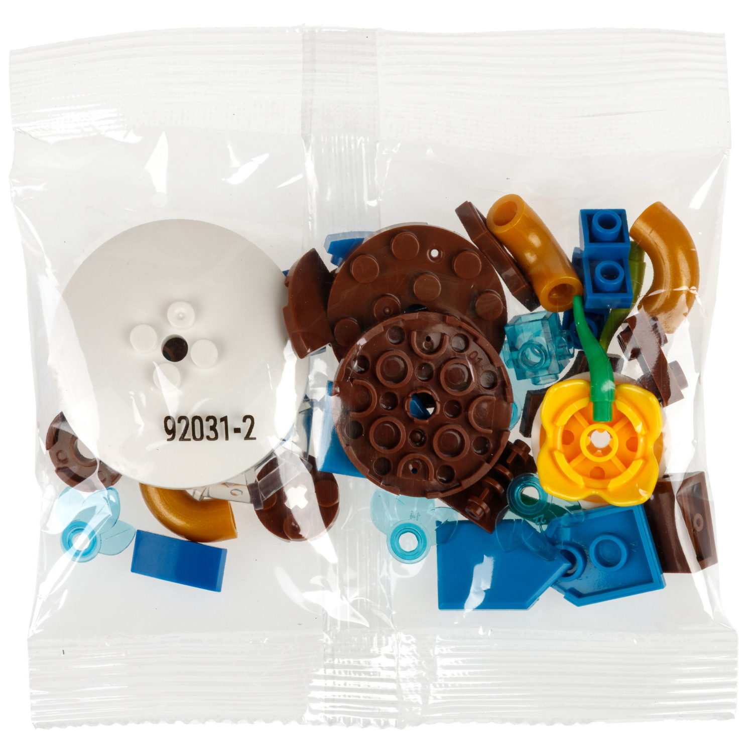 Конструктор 1TOY Blockformers Цветочная коллекция "Эхеверия Синяя птица", 97 деталей