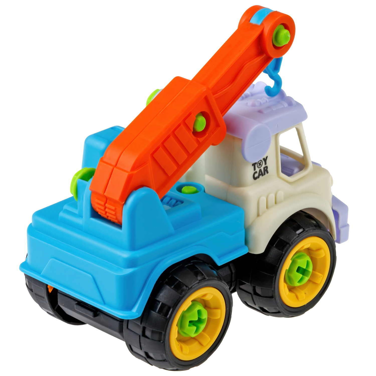 1toy Новостройка строительная техника, сборно-разборная, в асс. 4 вида (пакет)