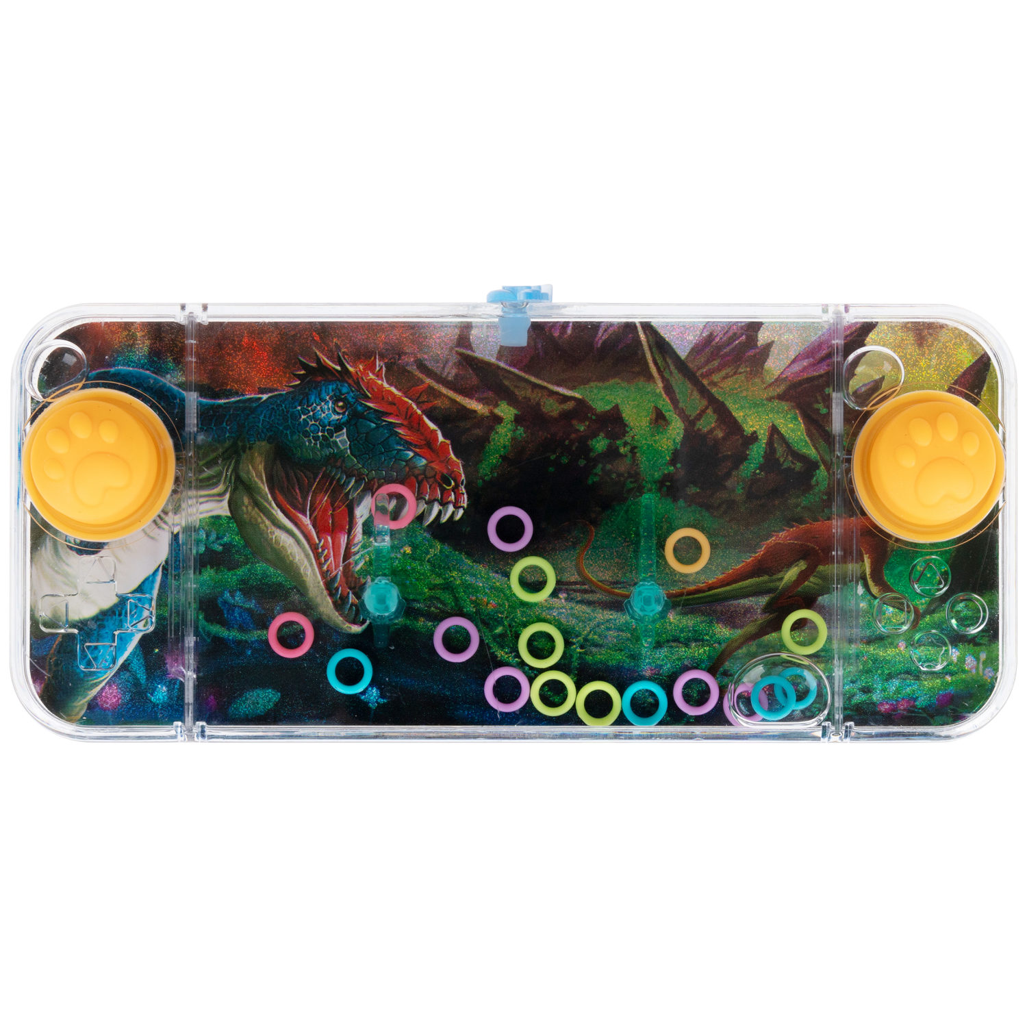 1TOY Игра с водой насади колечки динозавры, 3 вида в ассортименте, 15,5*7*2см