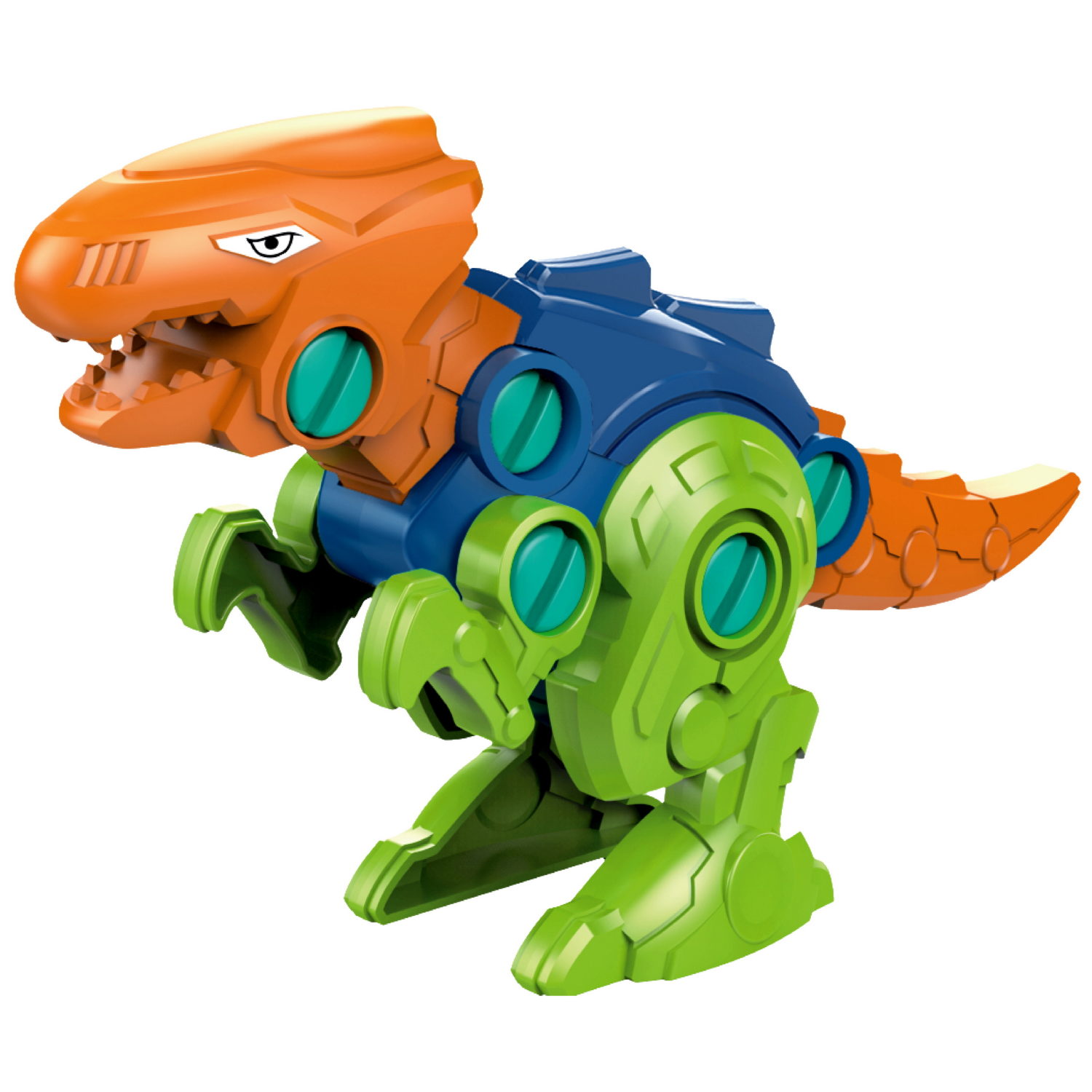 Трансботы 1TOY Зоотехника «Динофайтер», 5 видов, собираются в робота