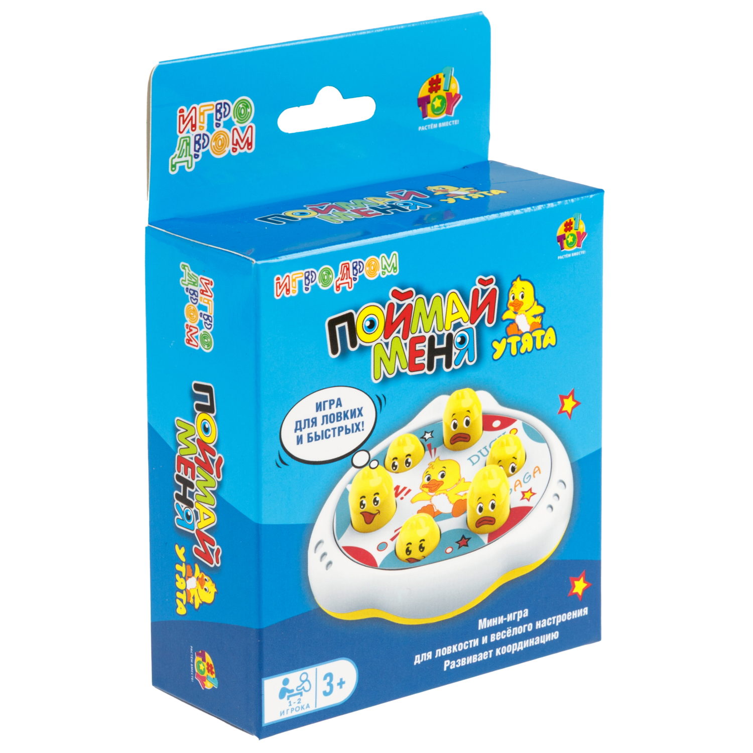Настольная игра 1TOY Игродром Поймай меня, мини, в ассортименте
