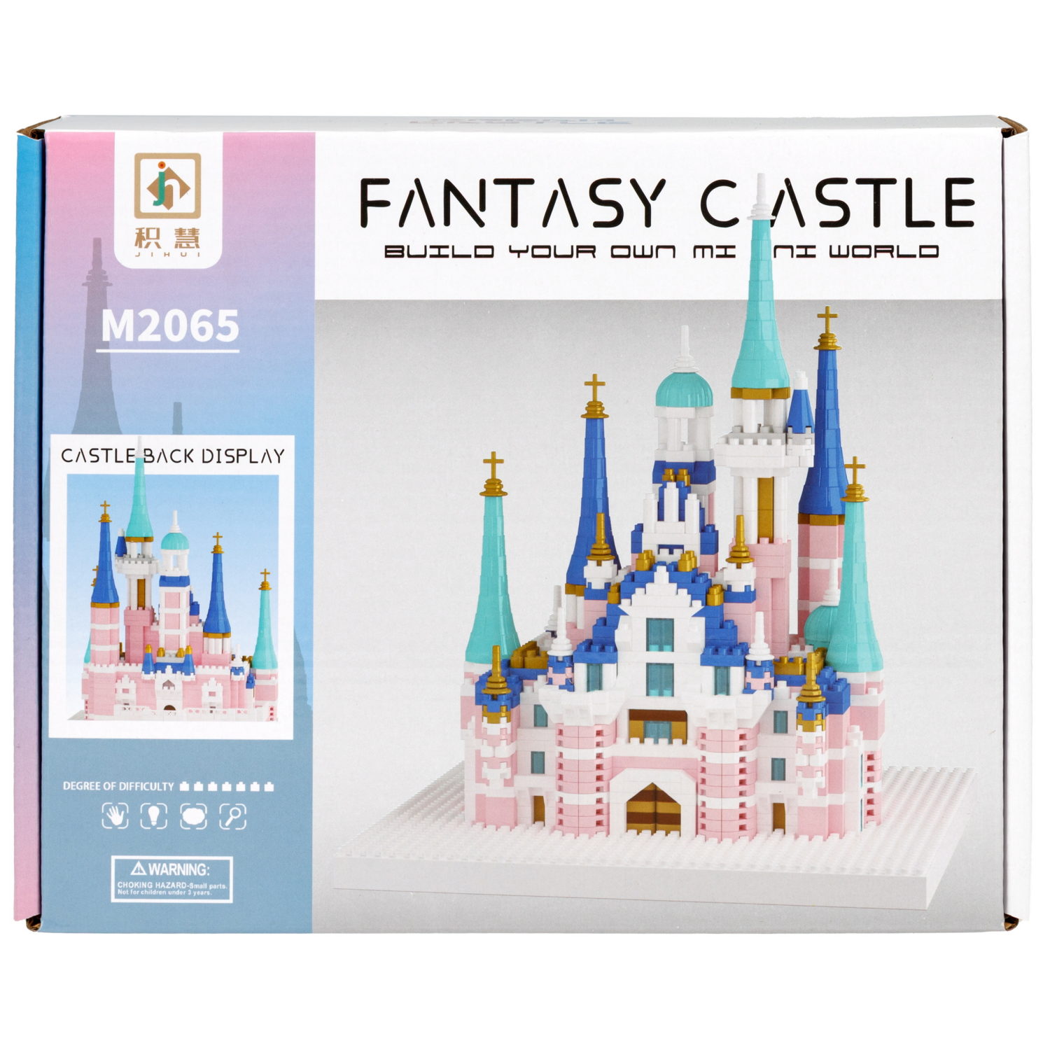 Конструктор из миниблоков 1TOY Blockformers "Замок", 948 деталей