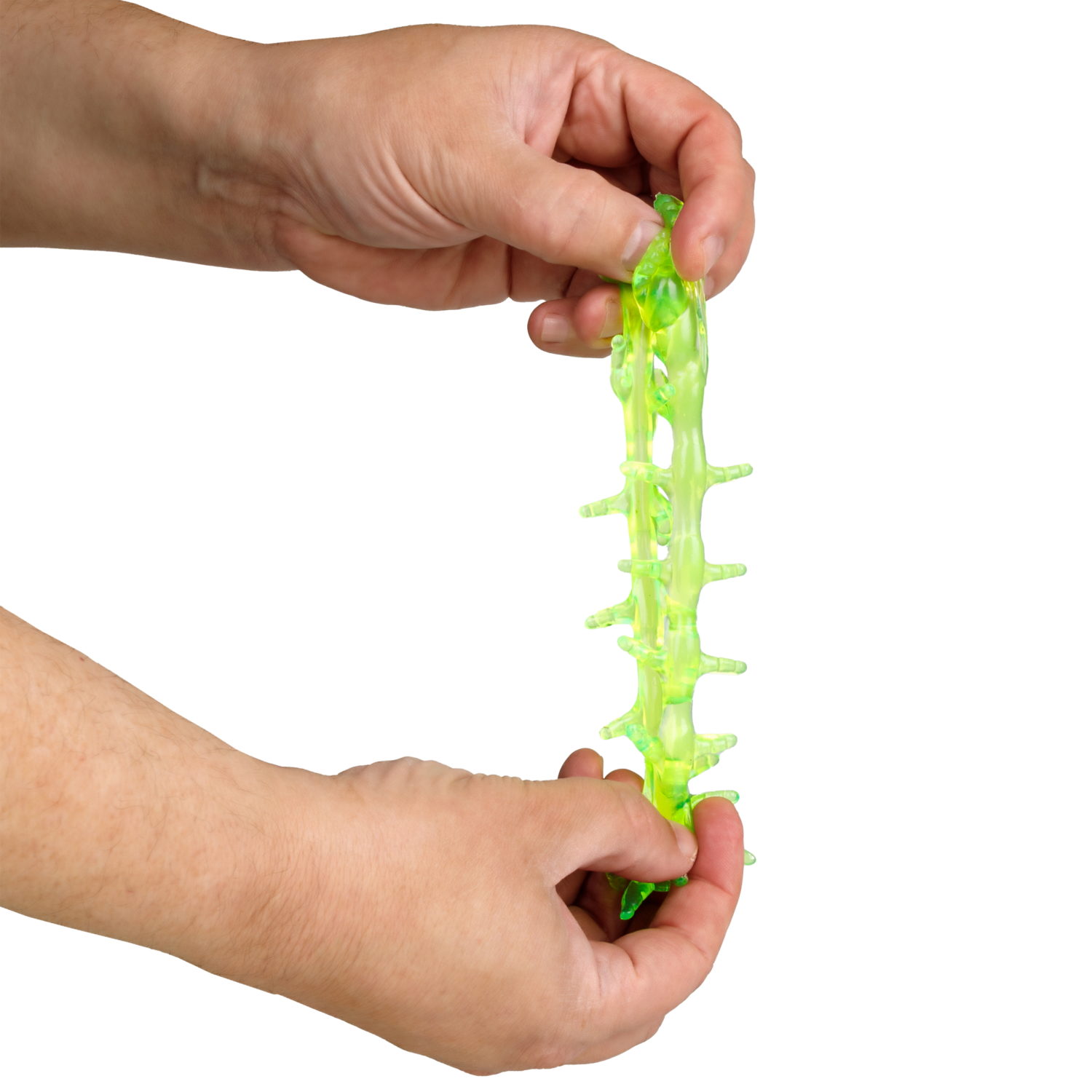 Жмяка липучая 1TOY Залипуха Сколопендра, лизун 