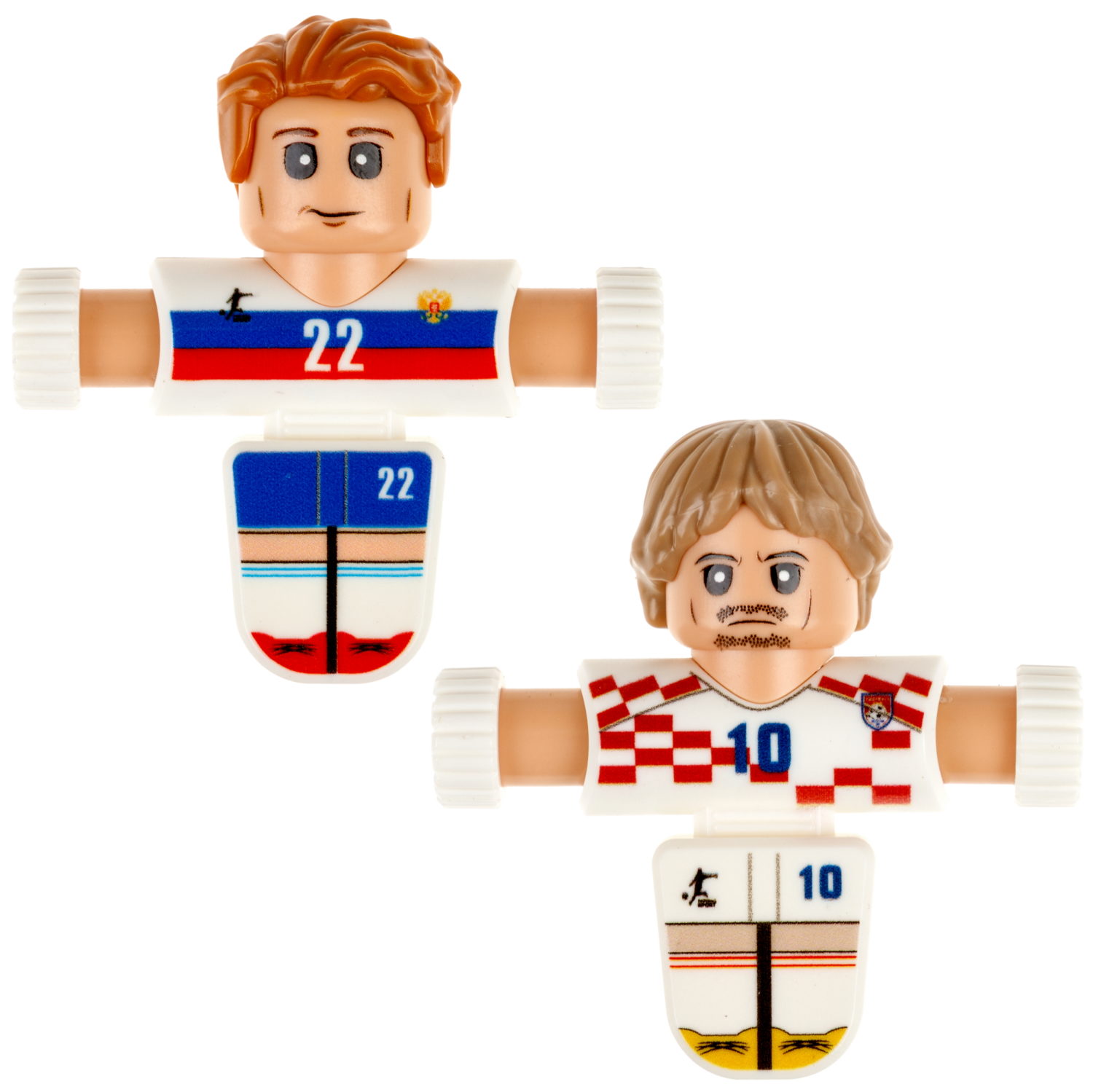 Фиджетбол 1TOY Легенды футбола Россия - Хорватия, 2 футболиста