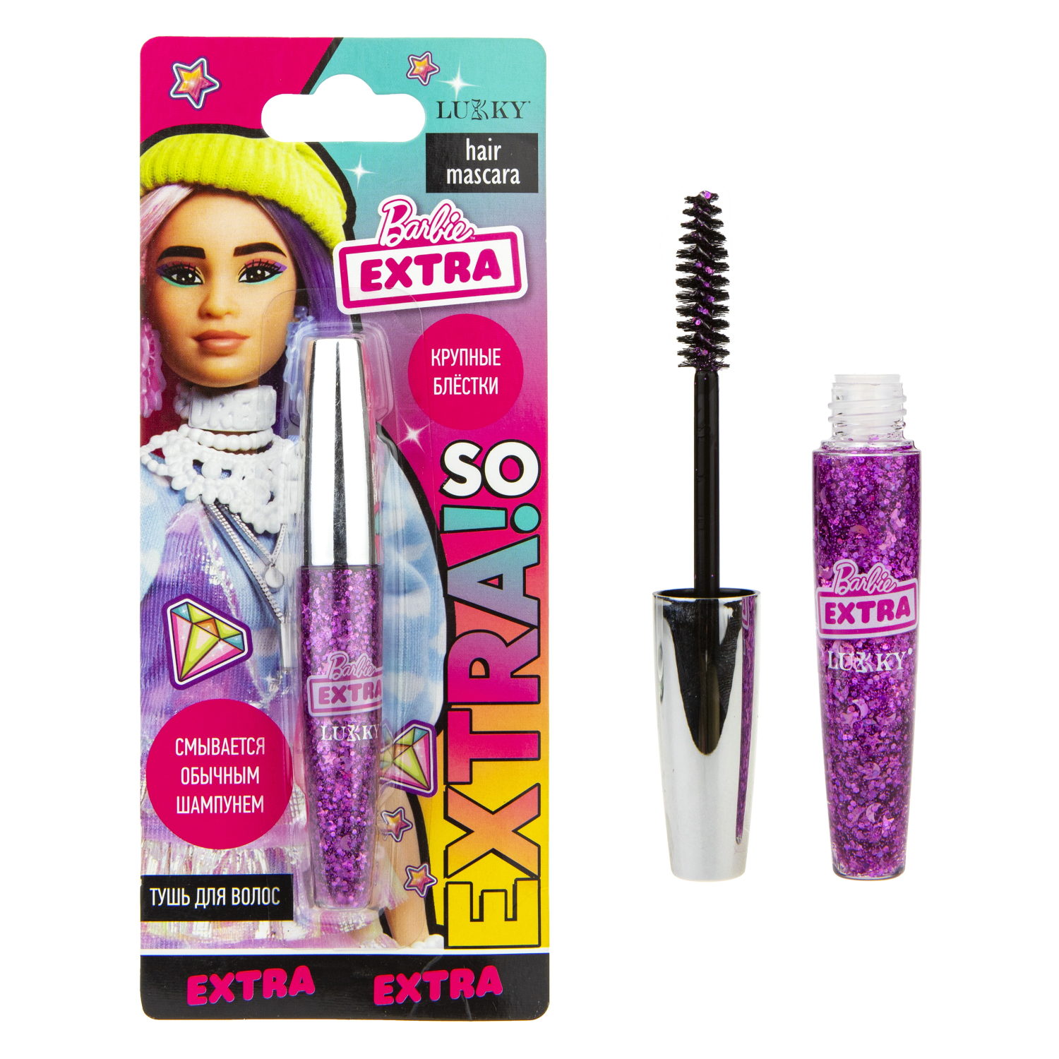 Lukky Fashion Шайн Дизайн, многоразовые стикеры для одежды, 3 шт (кофе, стрекоза, губы)