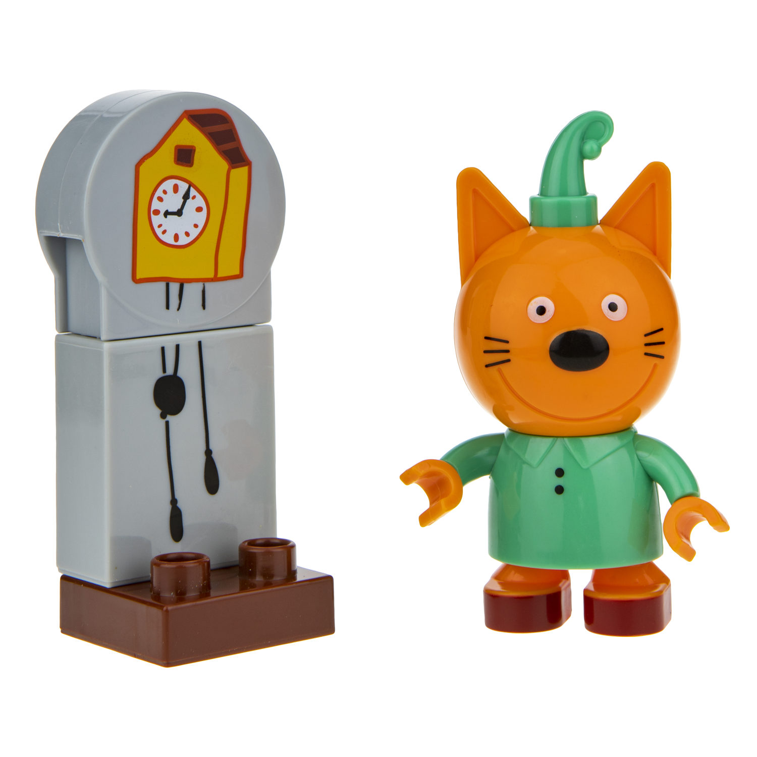 Конструктор 1TOY Три кота "Компот c часами"