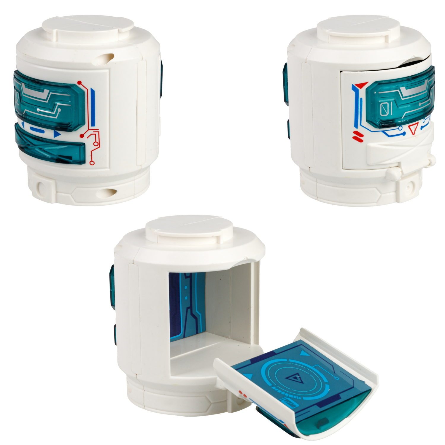 Игровой набор интерактивный 1TOY Space Team: космический корабль ракета, фигурки космонавта, инопланетянина, звуковые эффекты