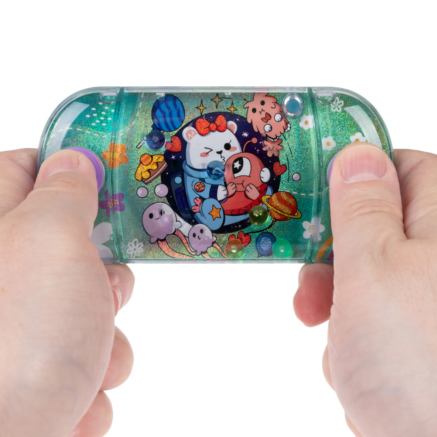 1TOY Игра с водой Забрось мячики Мишка аниме, 3 вида в ассортименте