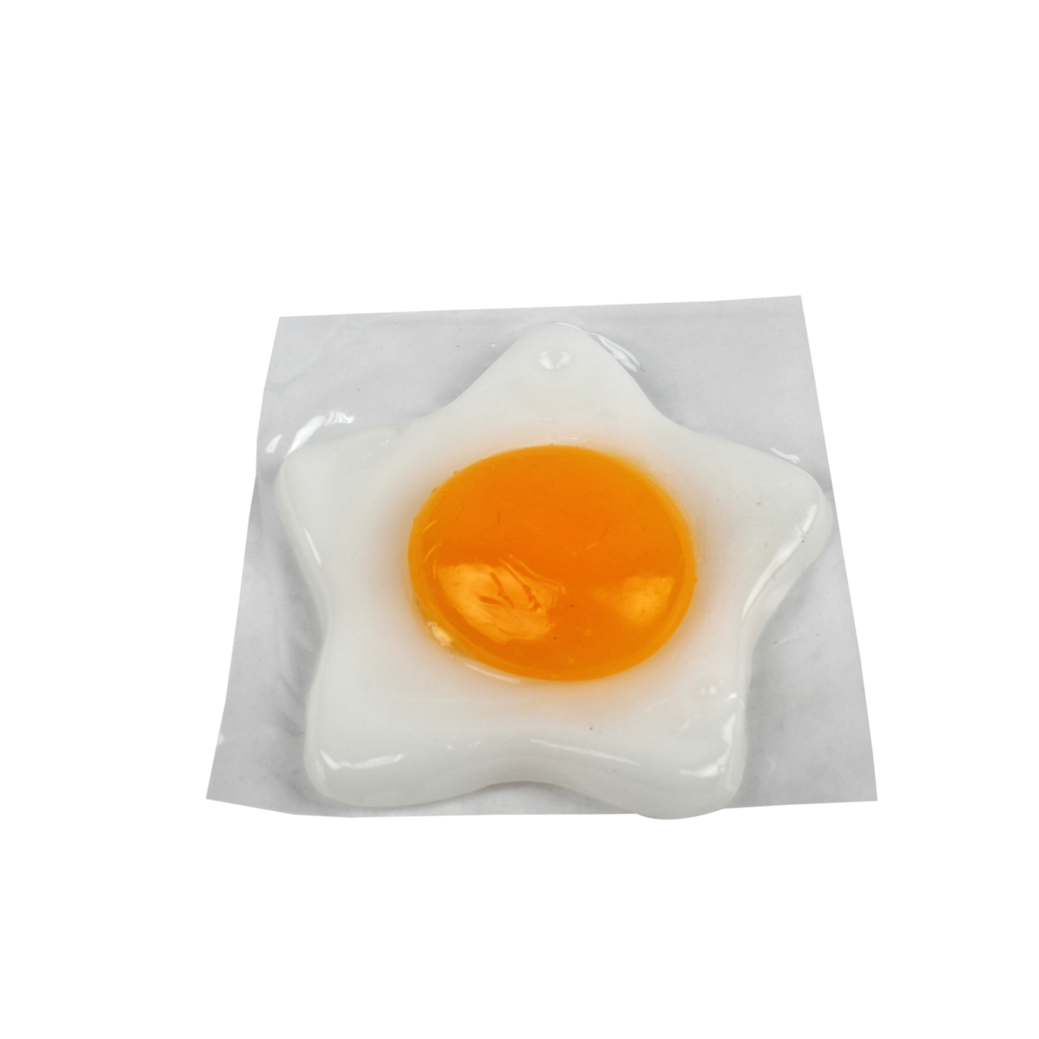 1TOY Мелкие пакости, лизун - яичница (упаковка пакет 60 шт/блок 360 шт,/кор720 шт.