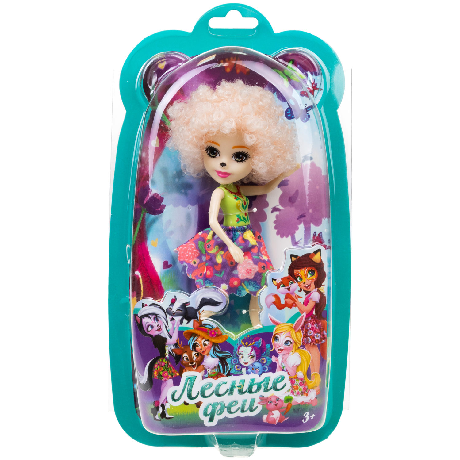 Кукла 1TOY Лесные Феи с кудрявыми светлыми волосами, детская, принцесса леса, игрушка для девочки, 16 см