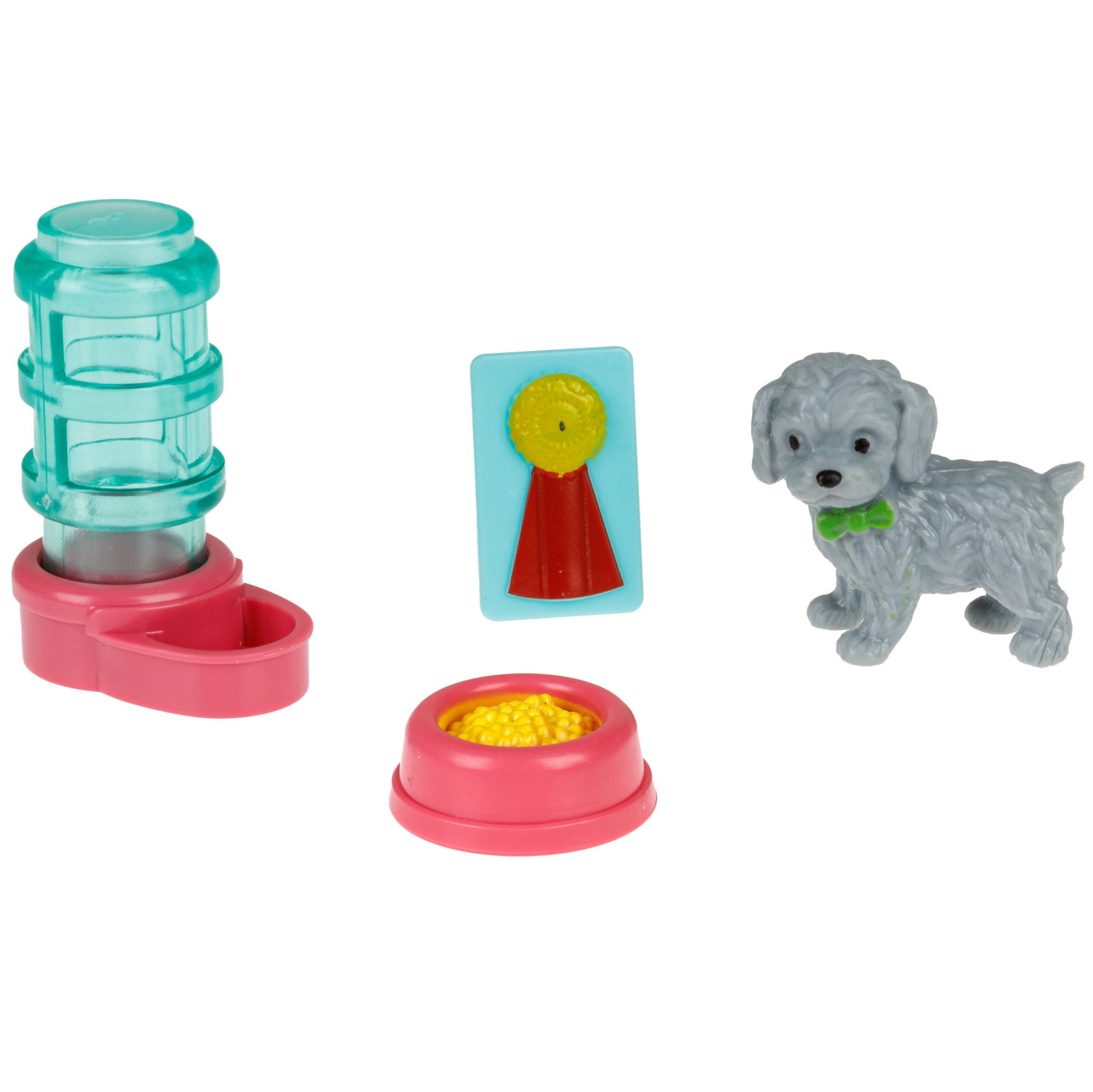 1TOY игровой набор Собачка с аксессуарами, в шаре, 6 видов в ассортименте