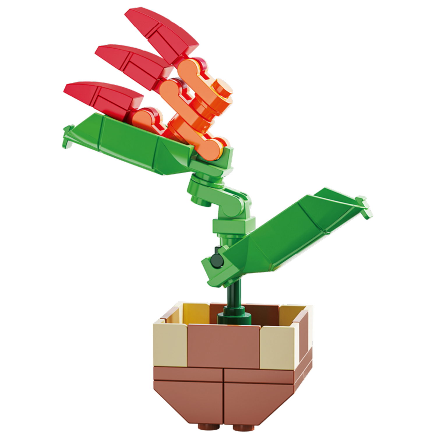 Конструктор 1TOY Blockformers Мини-оранжерея, 6 видов в ассортименте