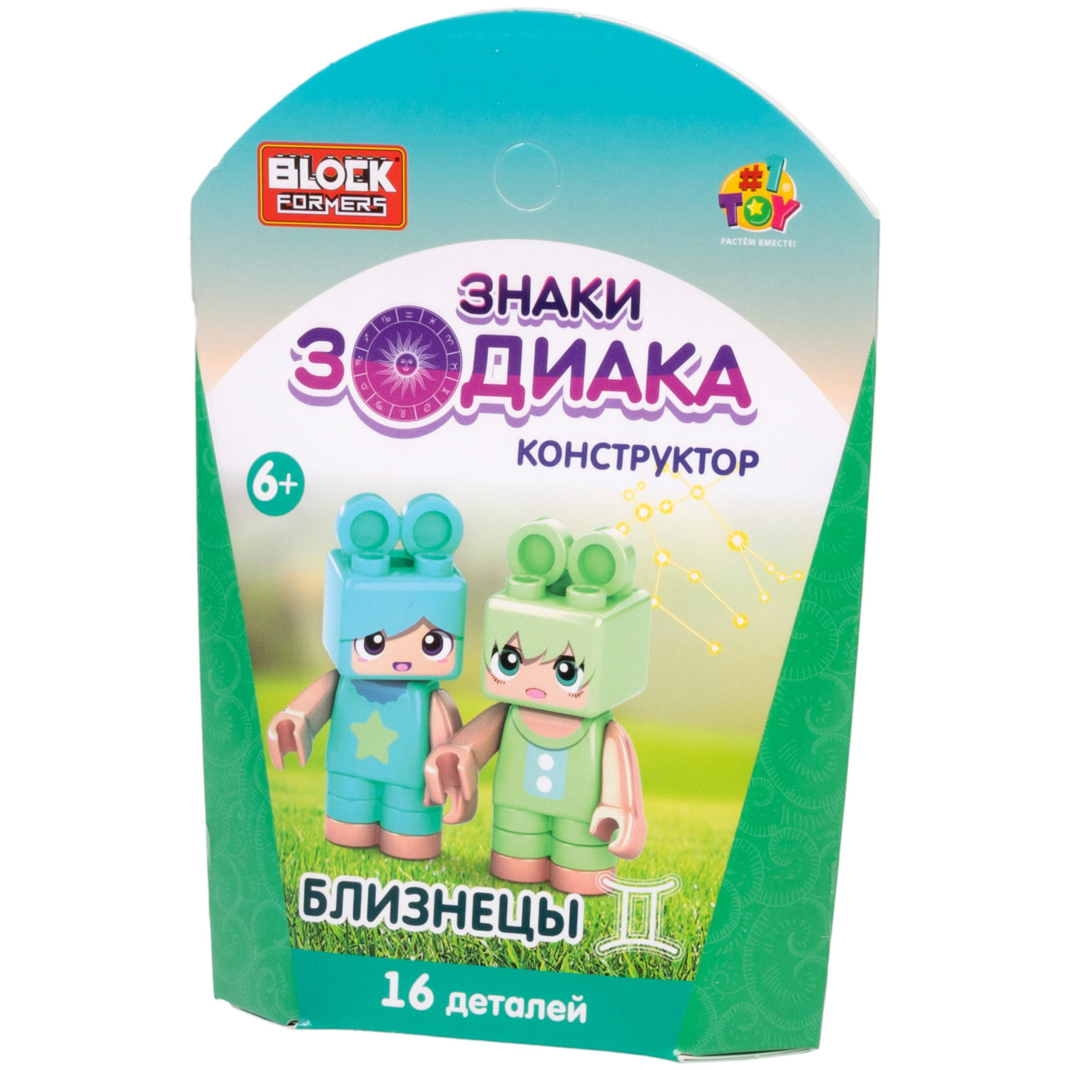 1TOY конструктор Blockformers "Знаки зодиака", 12 видов в ассортименте
