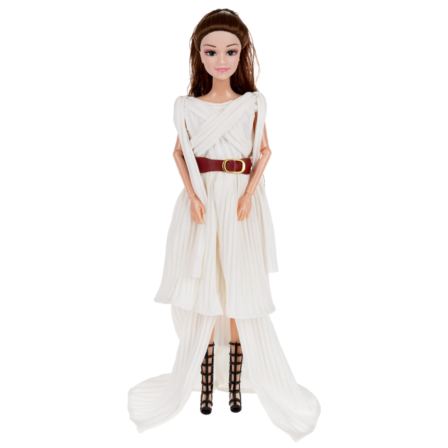 Кукла Alisa Weekend в белом платье с аксессуаром, 29 см