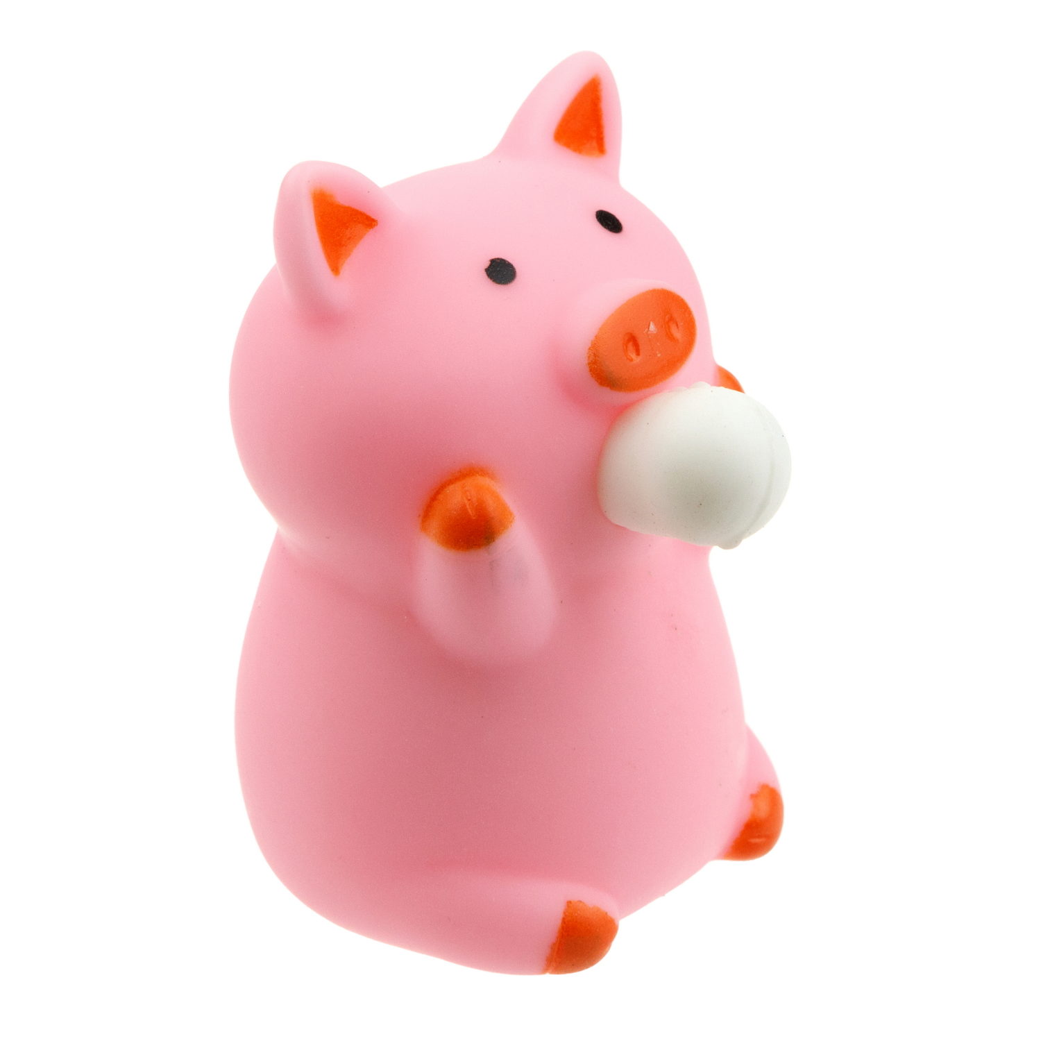 1toy Bubble Gum-антистресс "Животные" 6,5х6,5х5 см, 4 вида в асс., 12 шт. в д/б