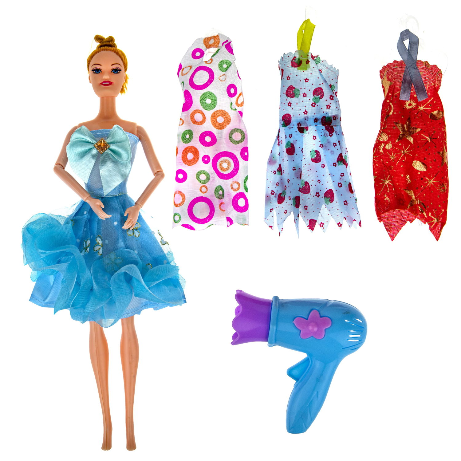 Кукла 29см с аксесс., в кор.18*4,5*32 см