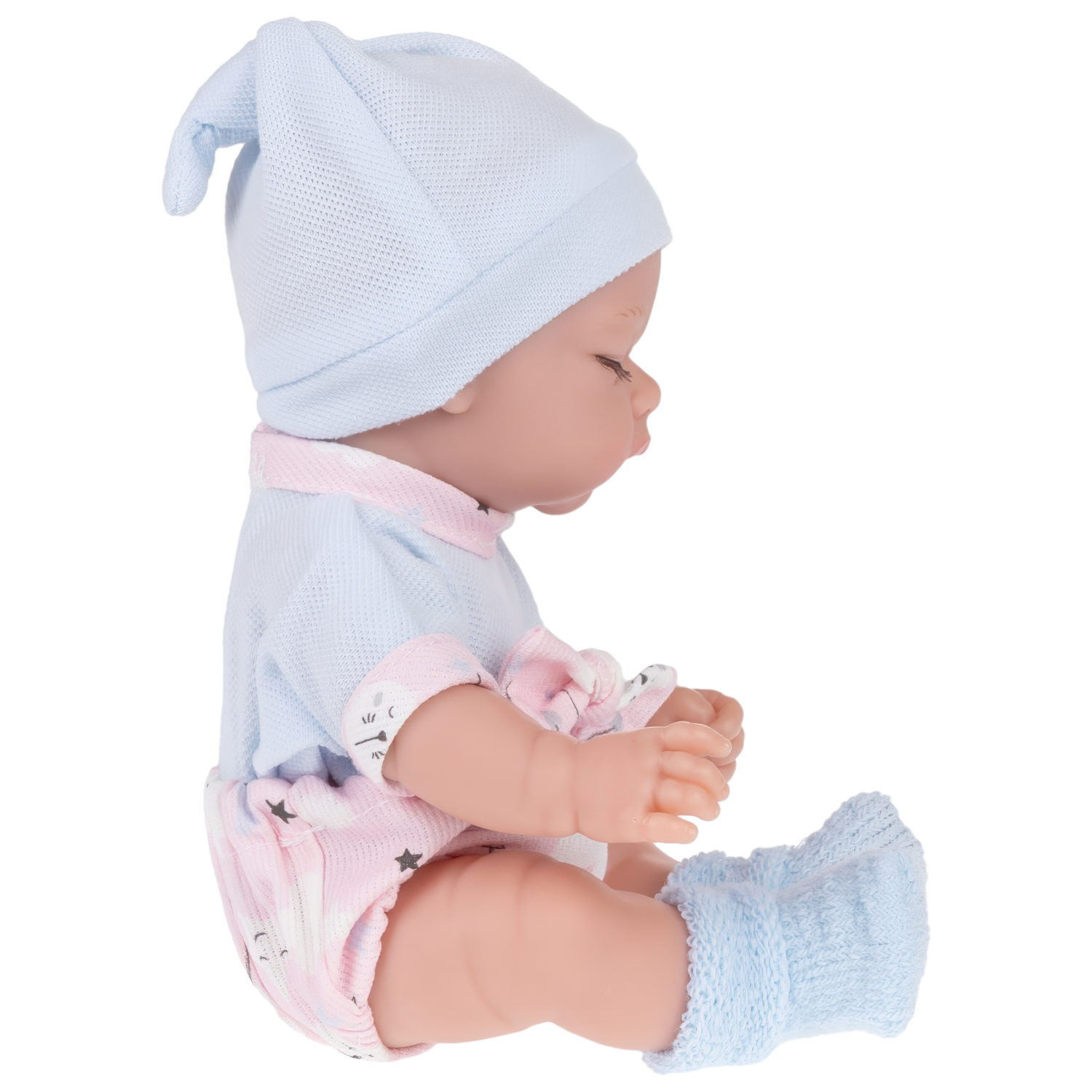 Куклы-двойняшки Arias ELEGANCE BABIS GEMELOS 26 см, винил, с соской и люлькой-переноской, Испания