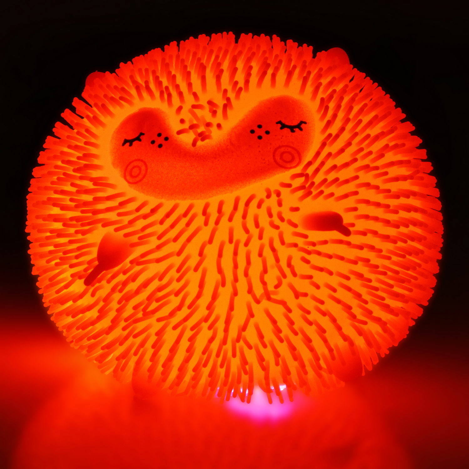 Игрушка-антистресс для рук 1toy Йо-Ёжики, "Животные" 13 см, со светом, 8 видов  в ассортименте