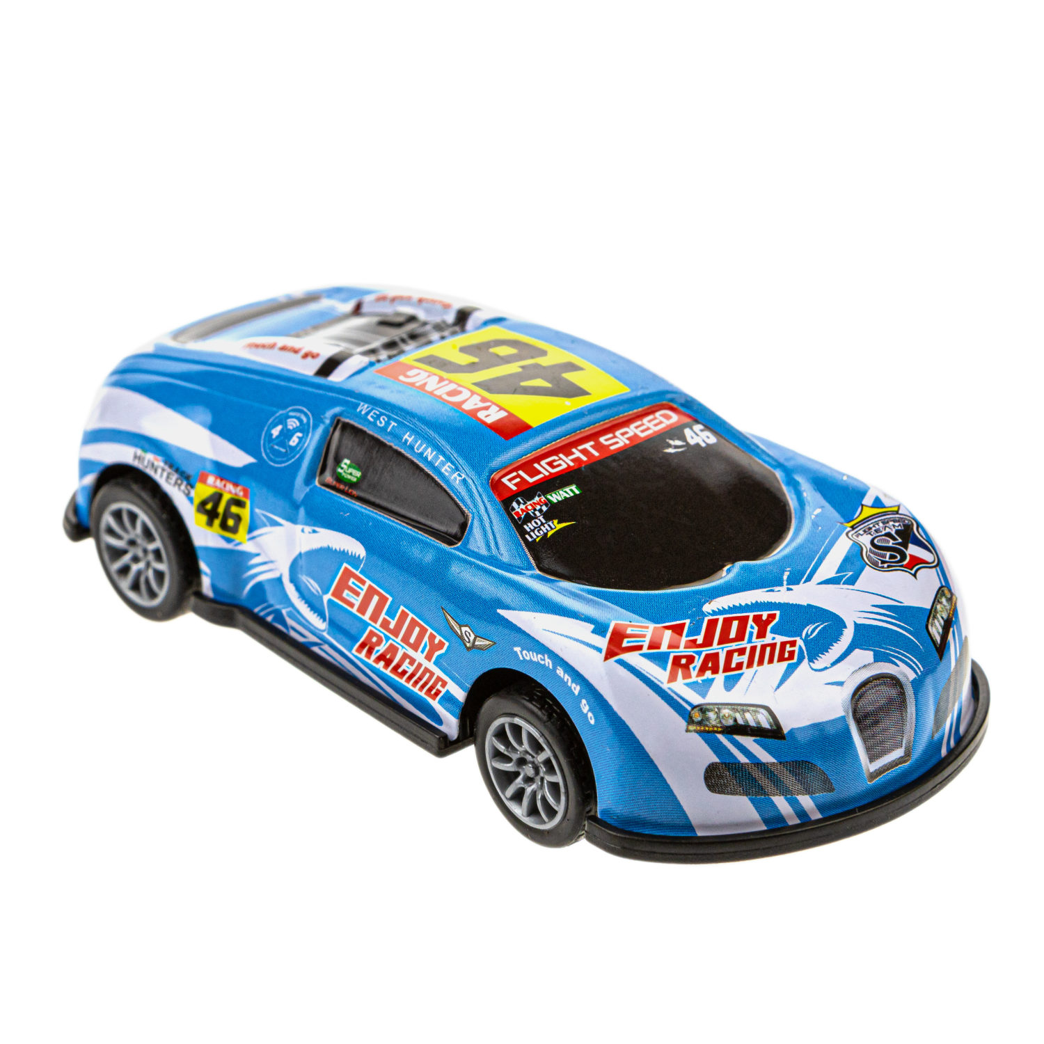 Набор металлических машинок 1TOY Драйв, инерционные, гоночные, маленькие, 7 см, 5 шт.