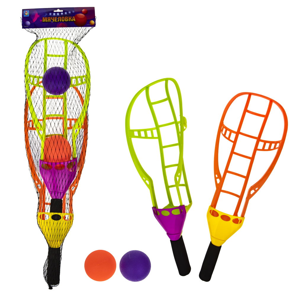 Мячеловка 1TOY поймай мяч, кидай лови