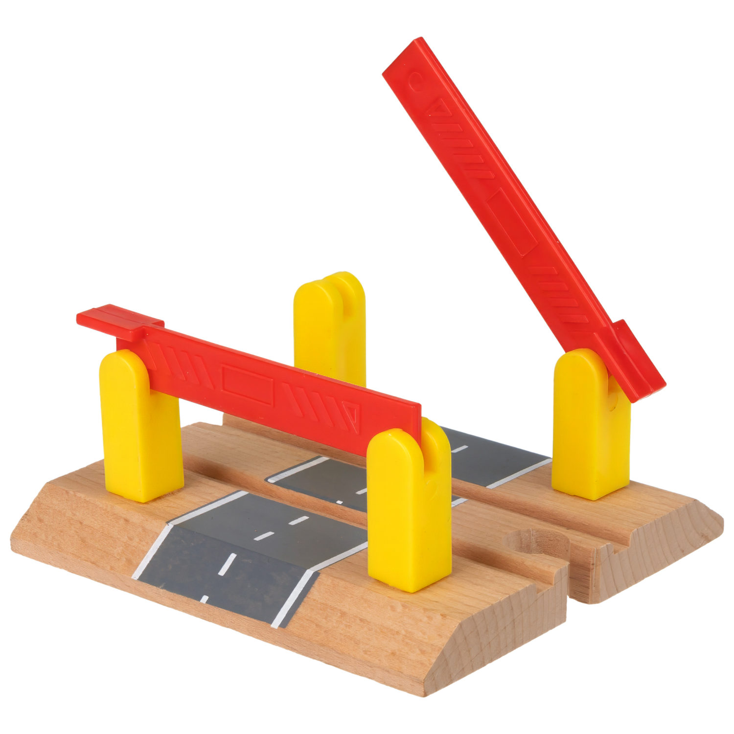 Деревянная железная дорога 1TOY GOODOK "Грузоперевозки" с поездом и аксессуарами, 16 деталей